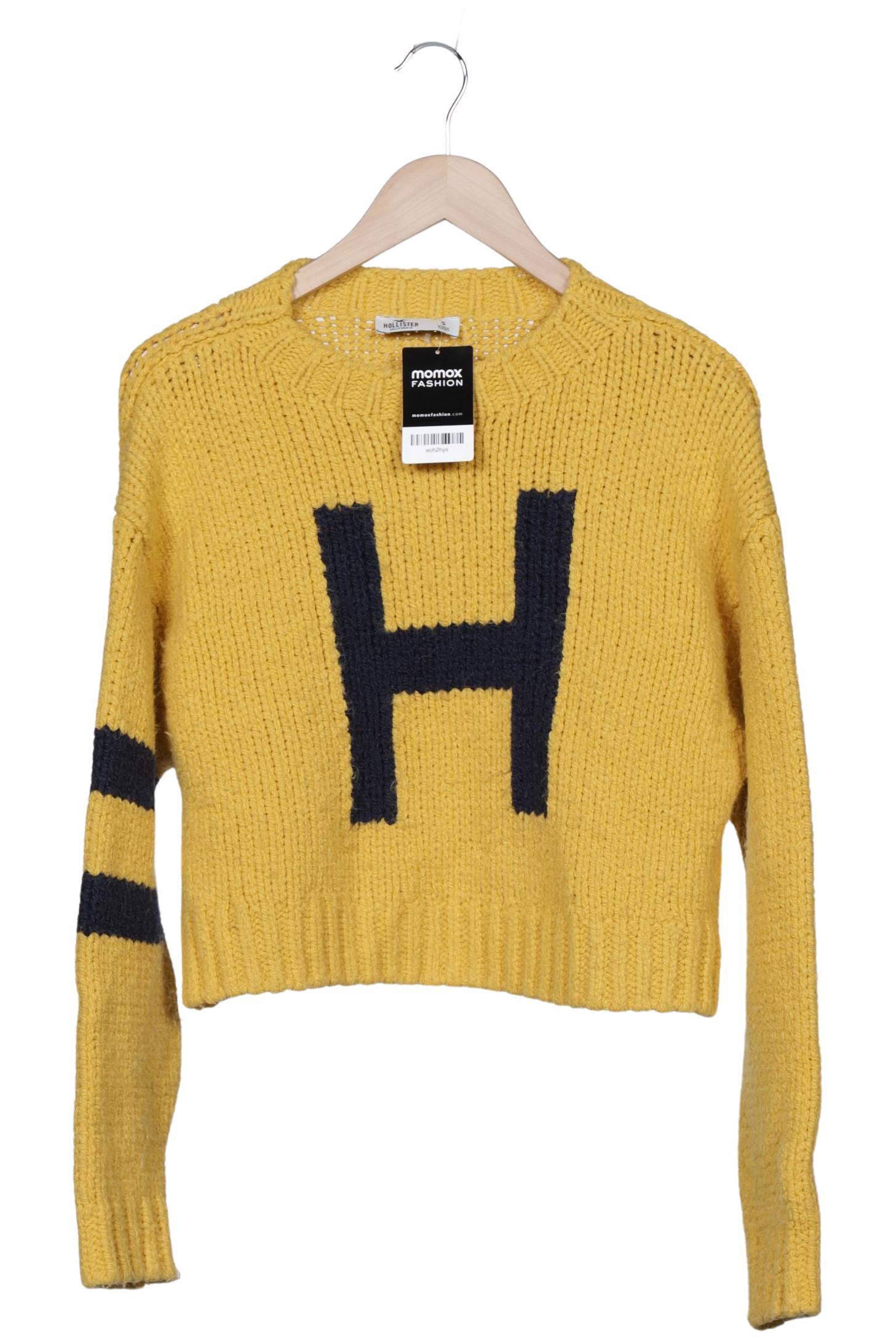 

Hollister Damen Pullover, gelb, Gr. 36