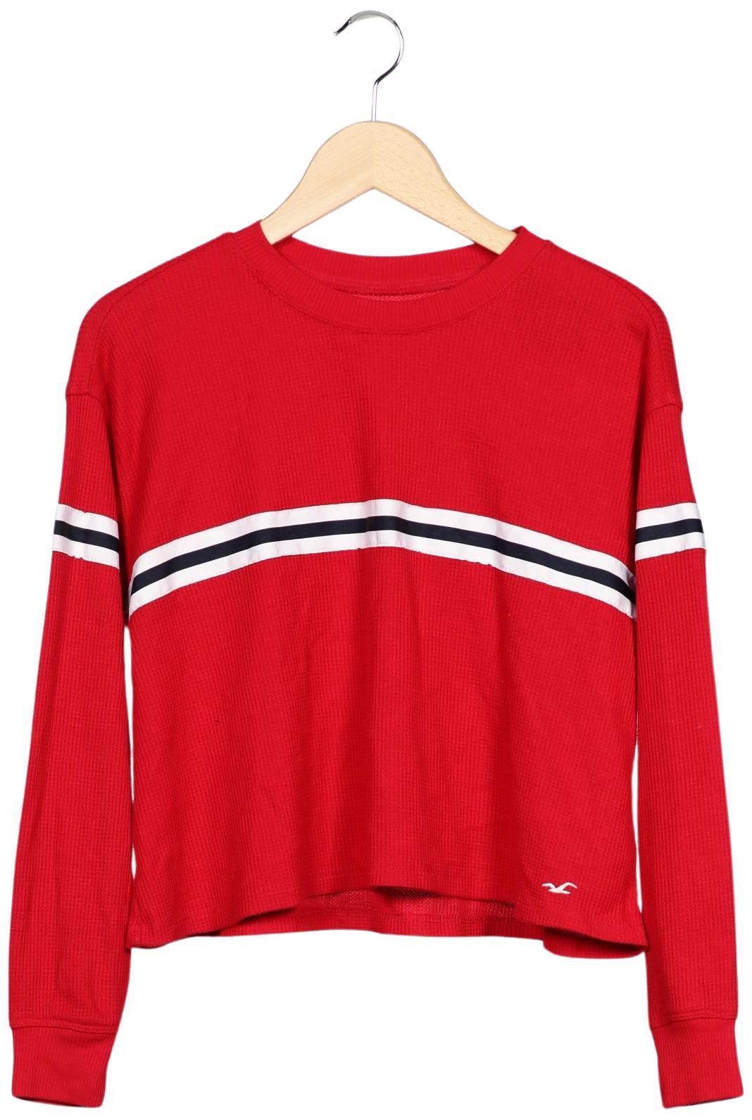 

Hollister Damen Pullover, rot, Gr. 34