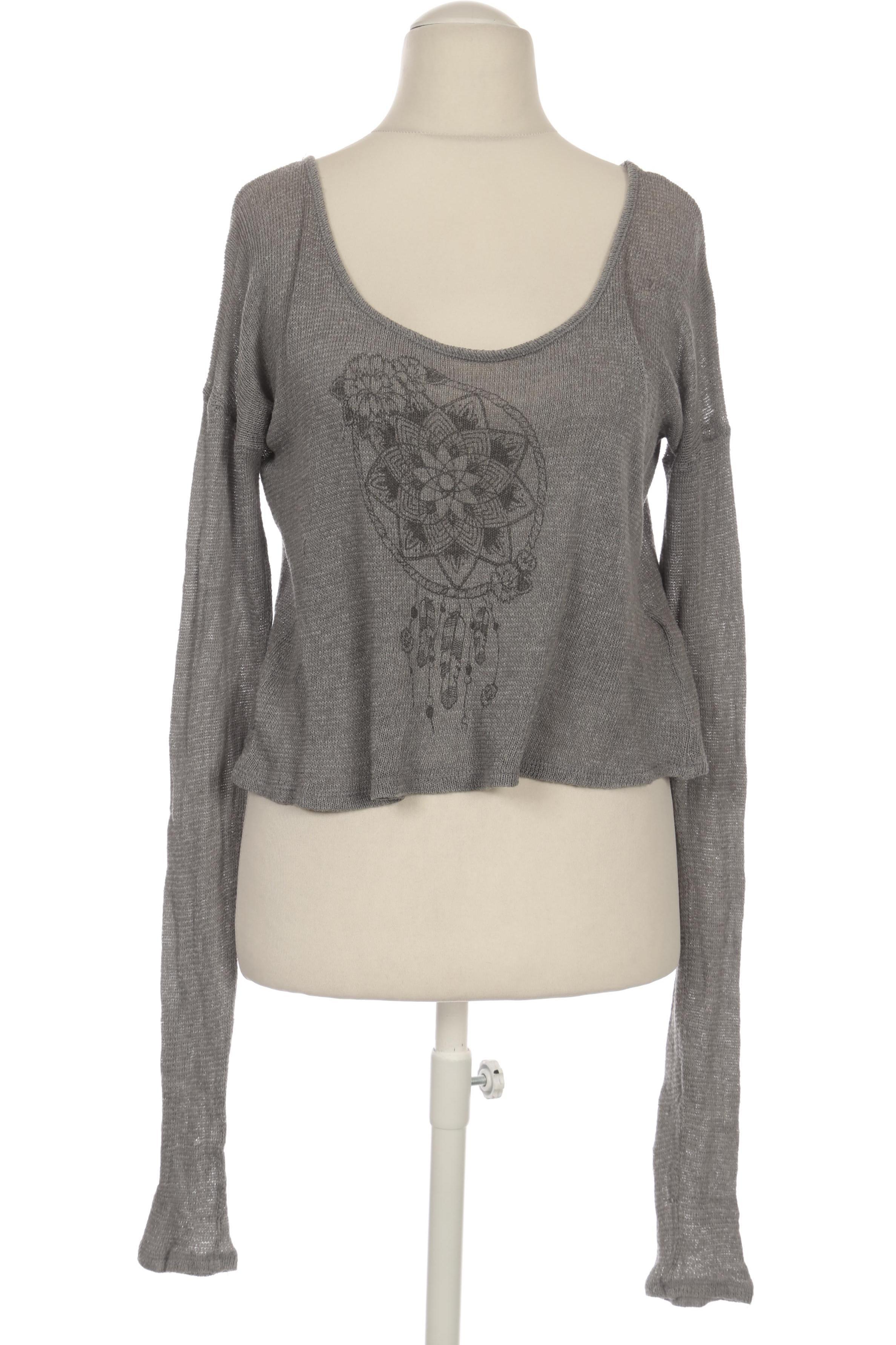 

Hollister Damen Pullover, grau, Gr.