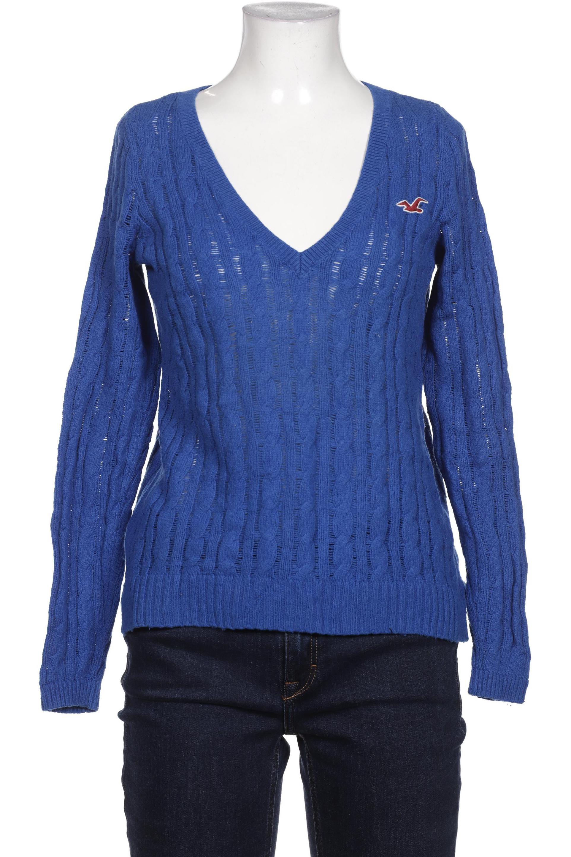 

Hollister Damen Pullover, blau