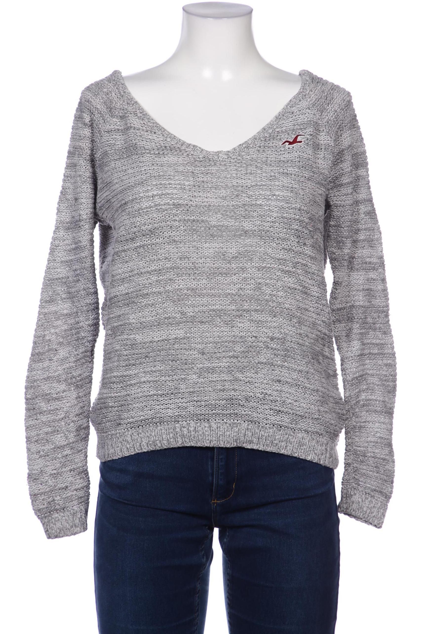 

Hollister Damen Pullover, grau