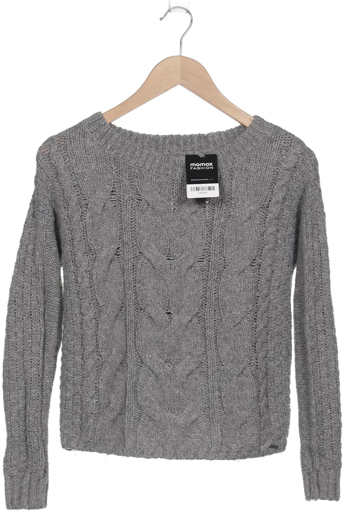 

Hollister Damen Pullover, grau, Gr. 34
