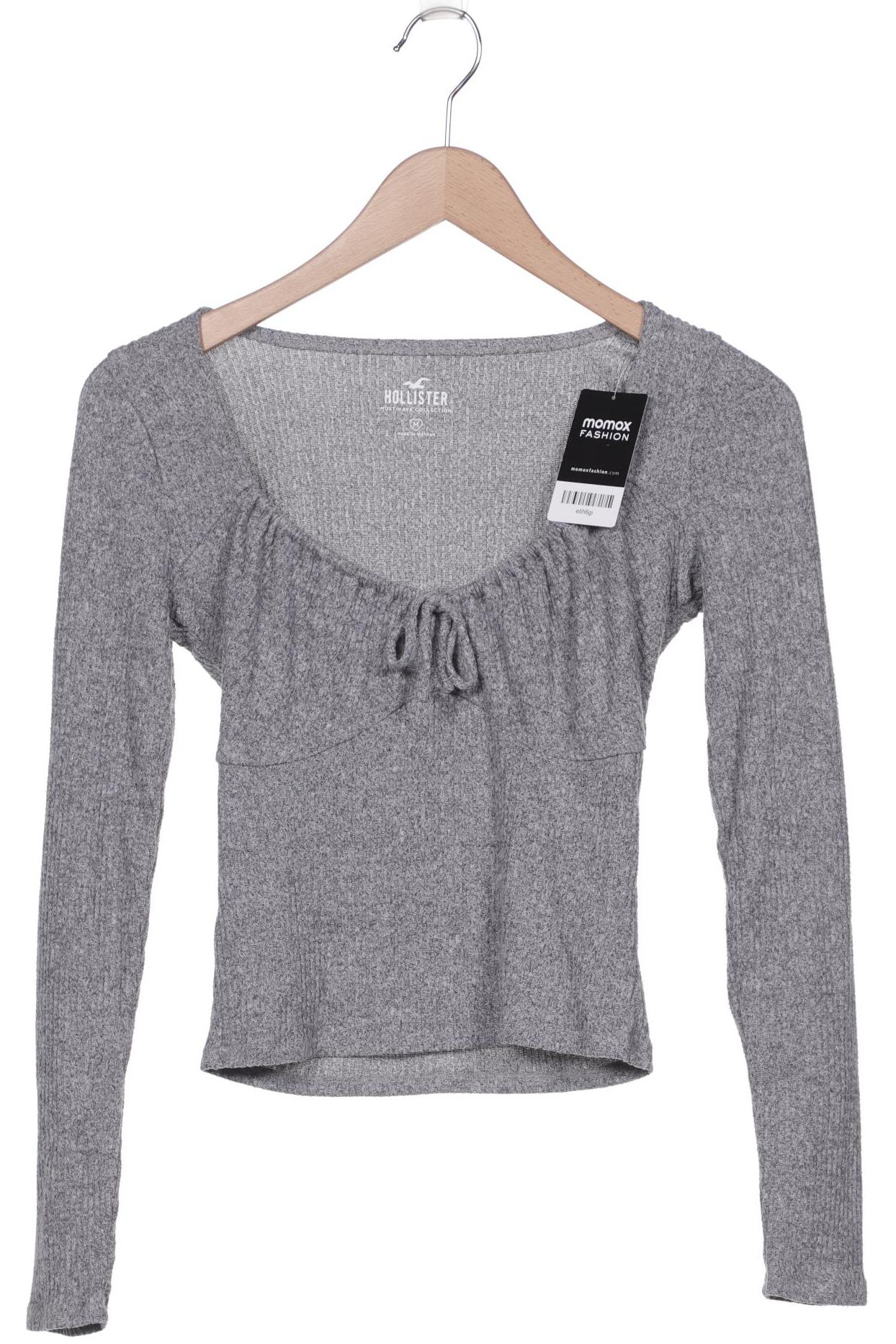

Hollister Damen Pullover, grau
