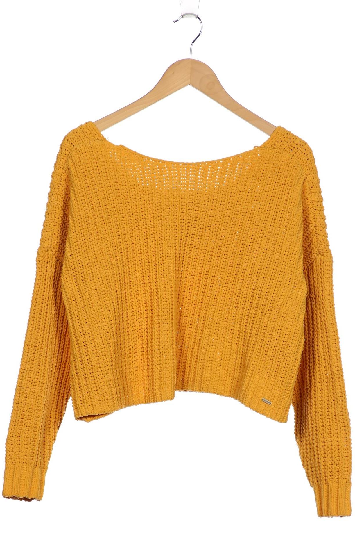 

Hollister Damen Pullover, gelb, Gr. 38