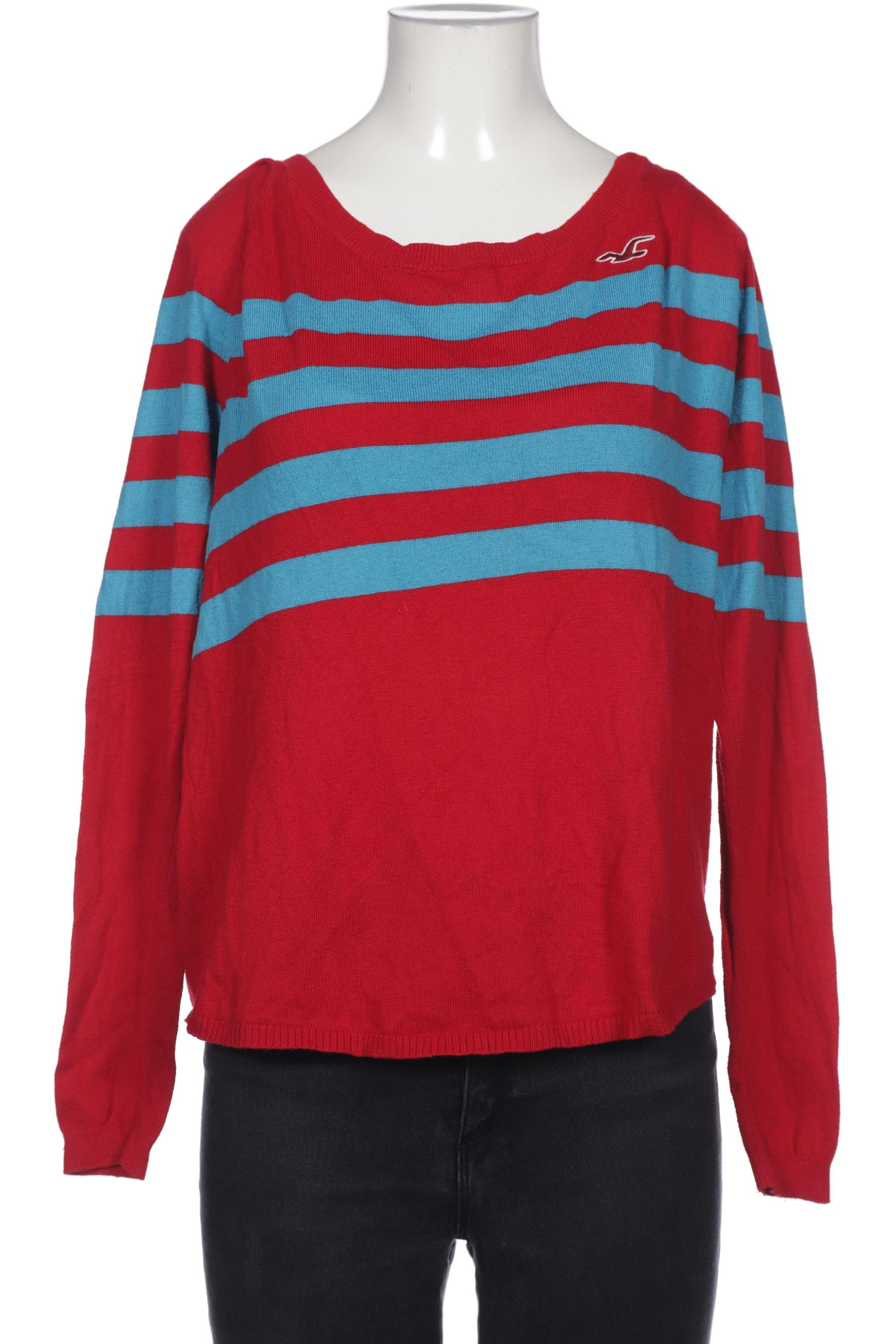 

Hollister Damen Pullover, rot
