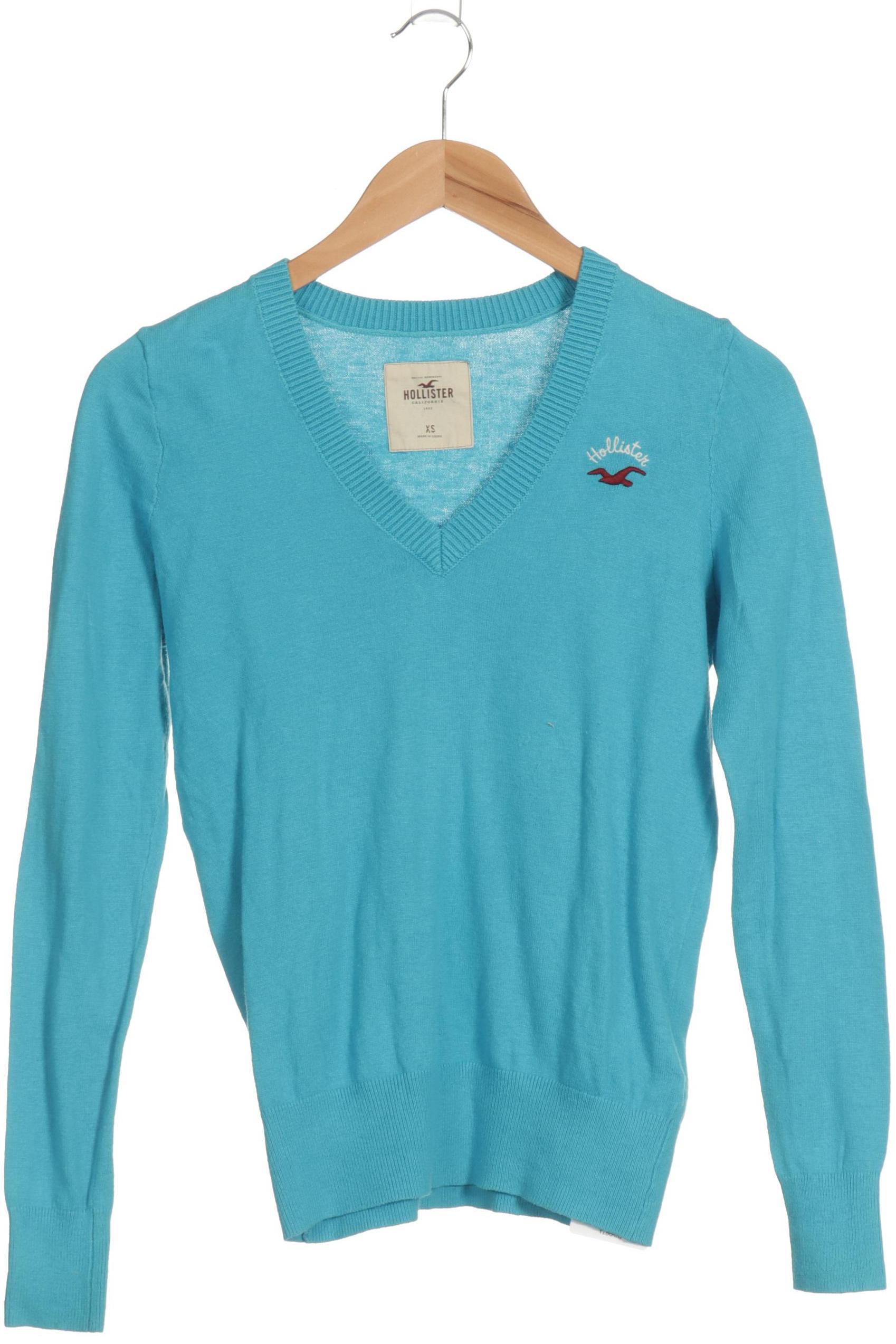 

Hollister Damen Pullover, türkis, Gr.