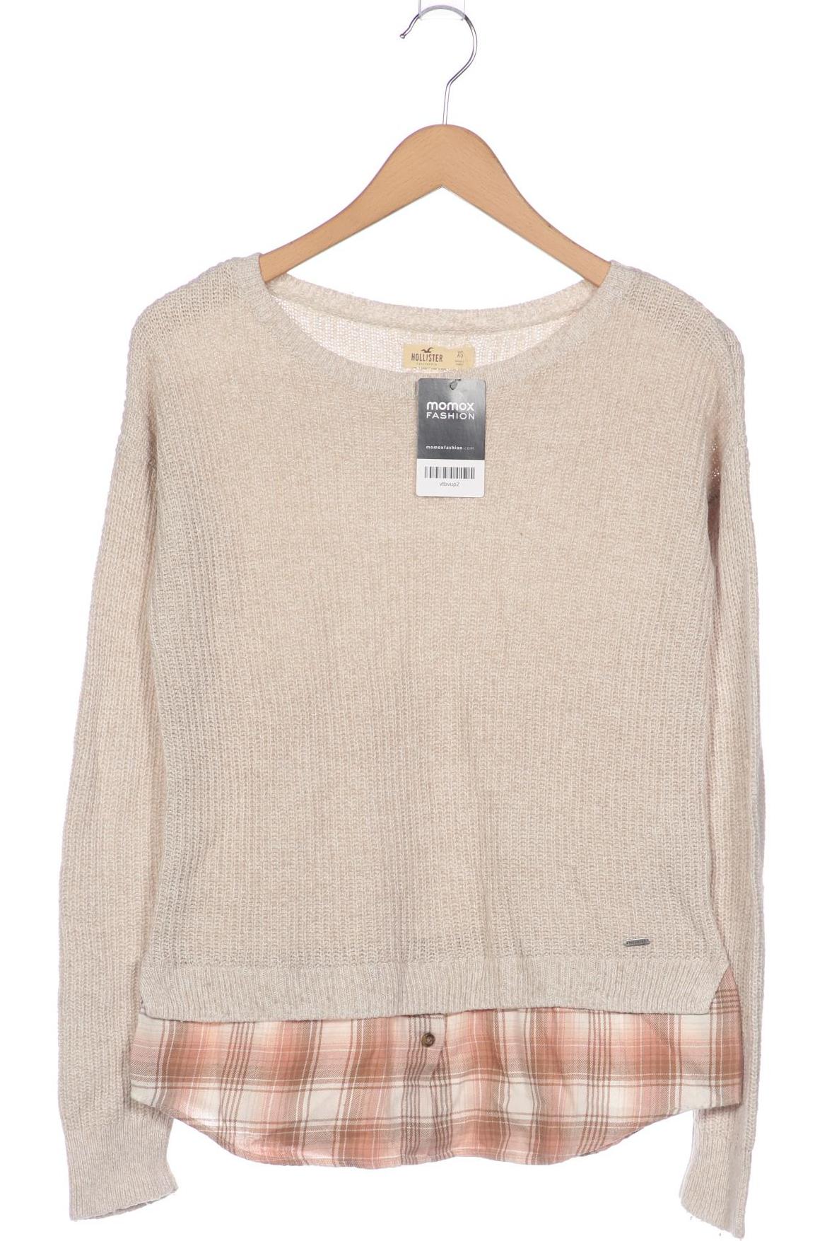 

Hollister Damen Pullover, beige, Gr. 34