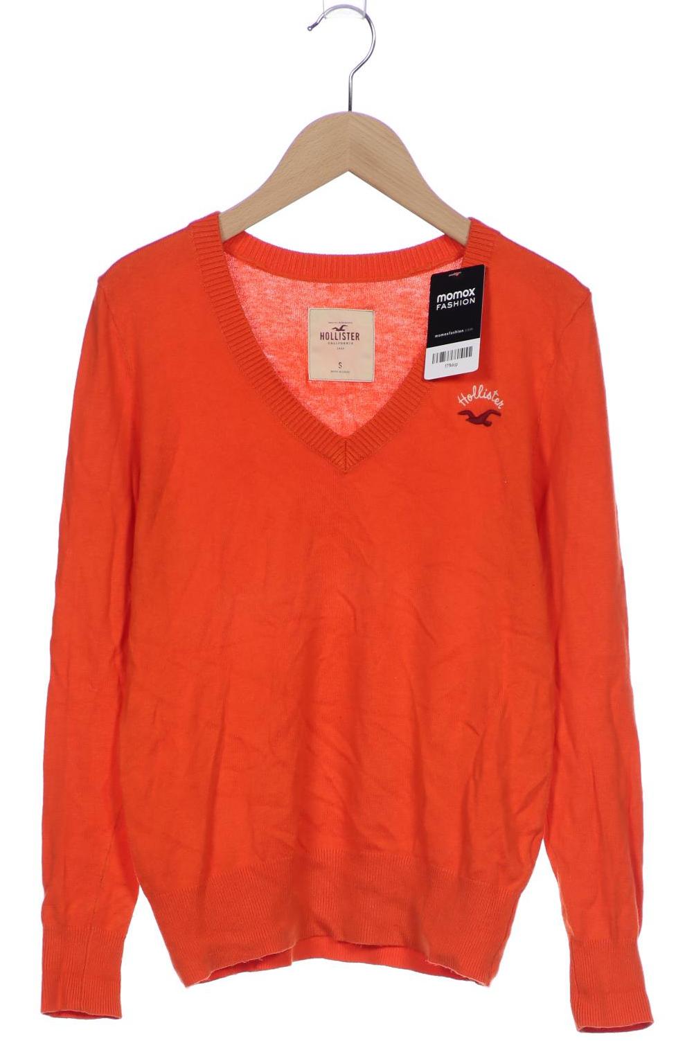 

Hollister Damen Pullover, orange, Gr. 36