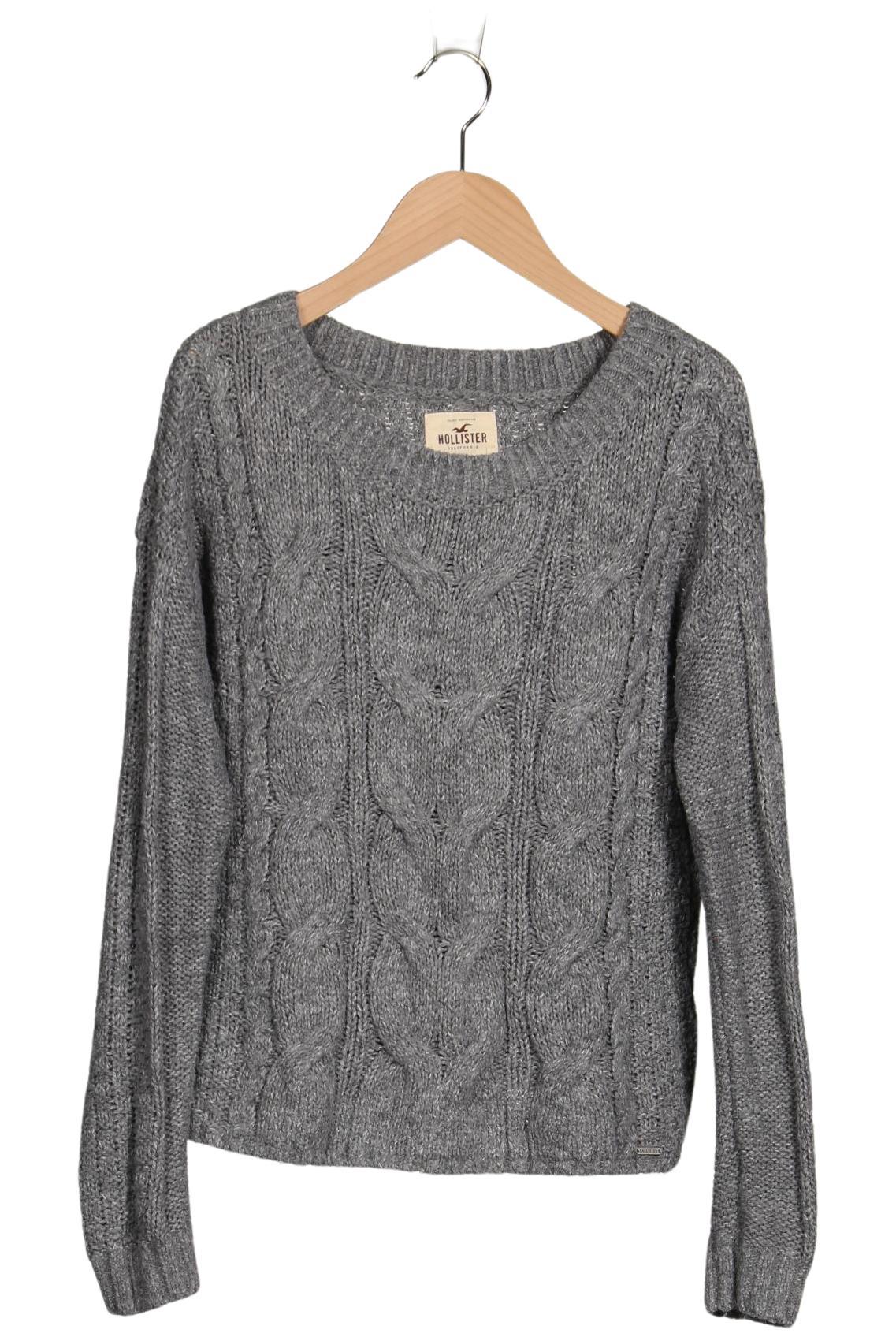 

Hollister Damen Pullover, grau, Gr. 36