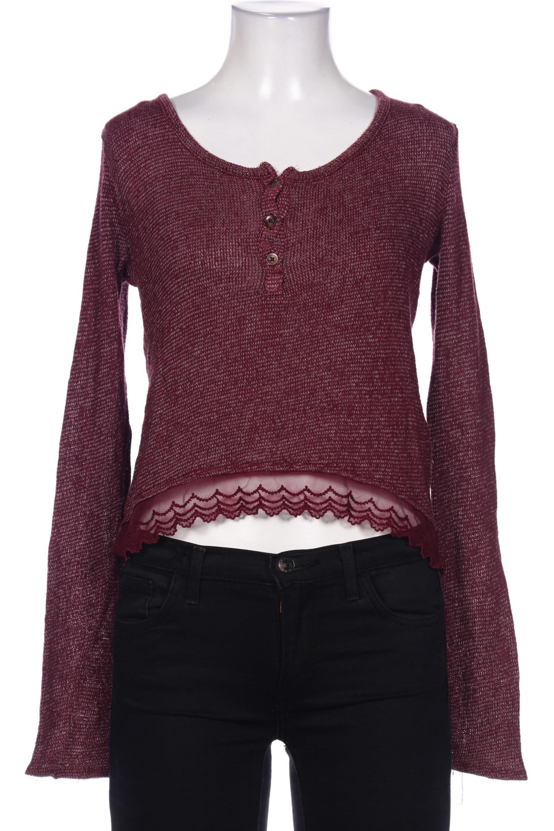 

Hollister Damen Pullover, bordeaux, Gr. 36