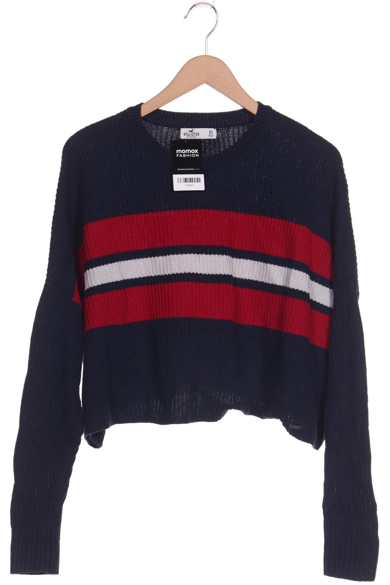 

Hollister Damen Pullover, marineblau, Gr. 34