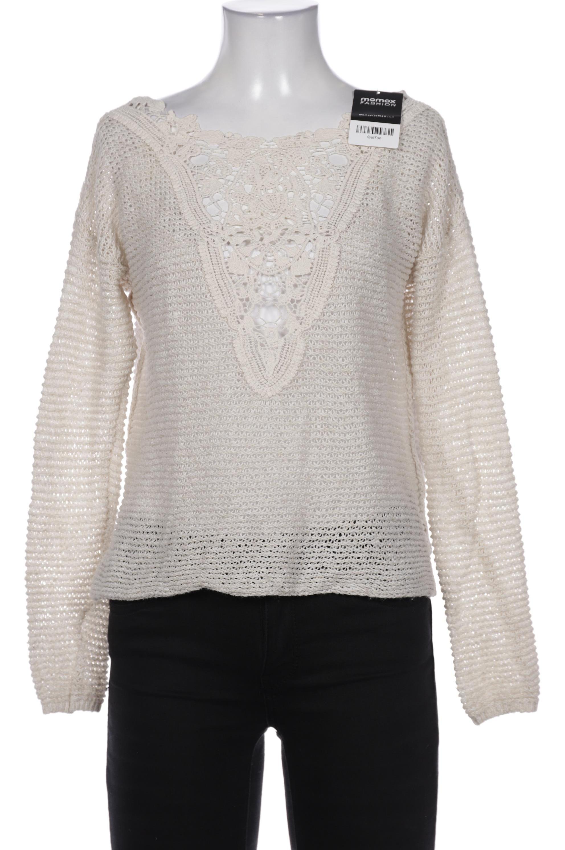 

Hollister Damen Pullover, cremeweiß, Gr. 34