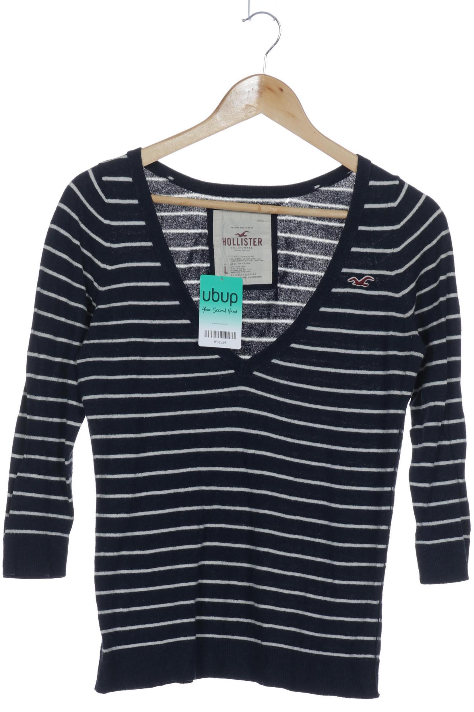 

Hollister Damen Pullover, blau, Gr.