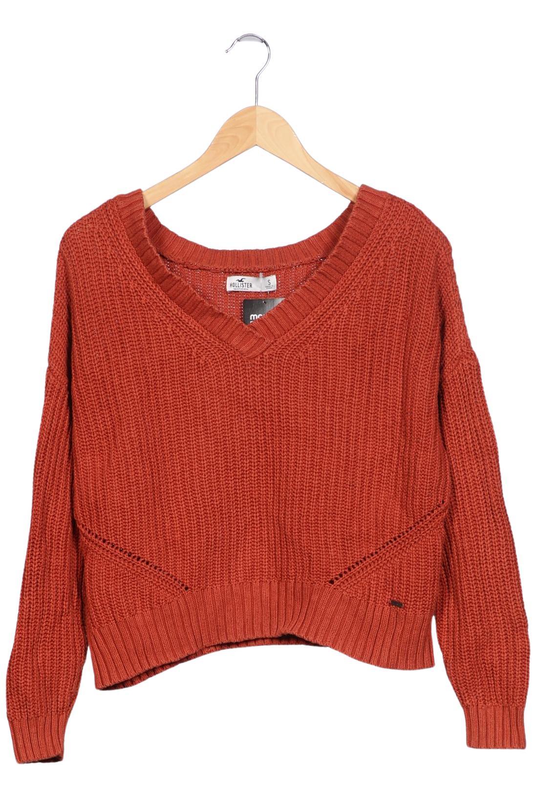 

Hollister Damen Pullover, orange, Gr. 36