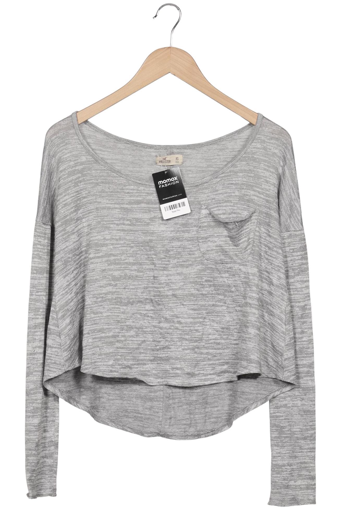 

Hollister Damen Pullover, grau, Gr. 34