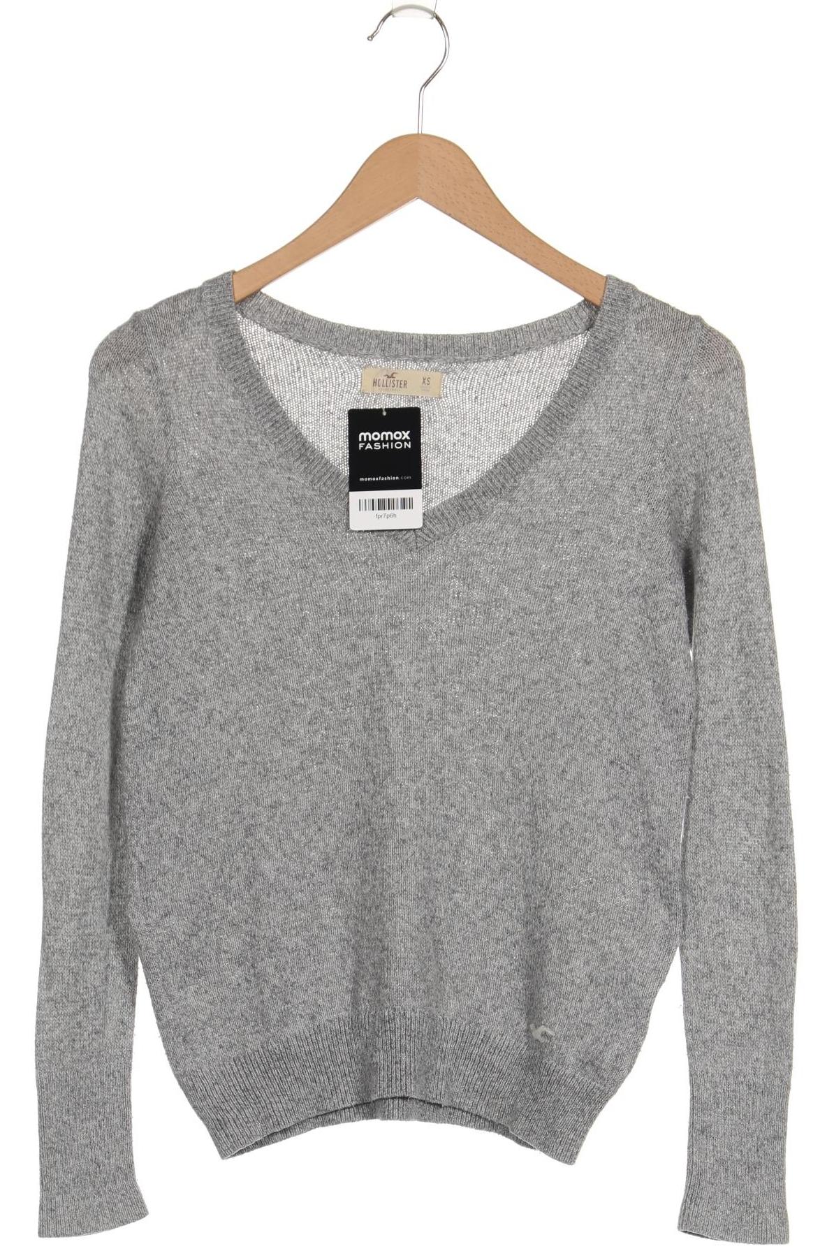

Hollister Damen Pullover, grau, Gr. 34