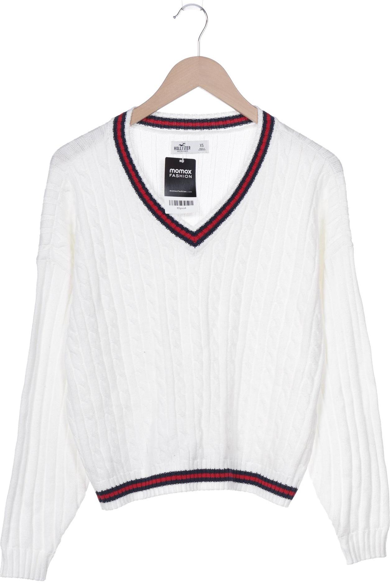 

Hollister Damen Pullover, weiß, Gr. 34