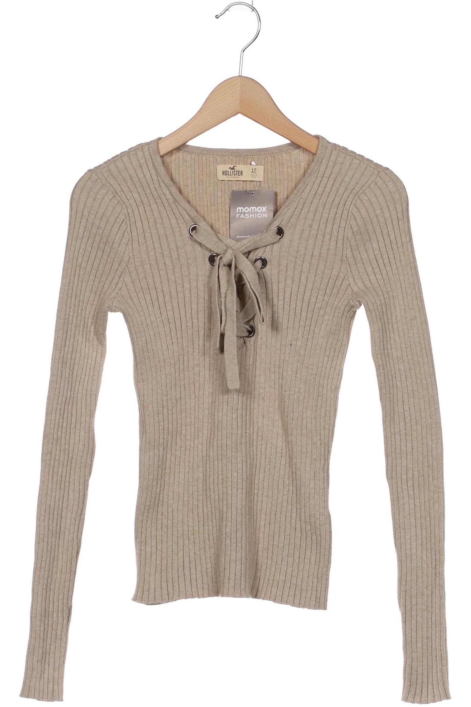

Hollister Damen Pullover, beige, Gr. 34