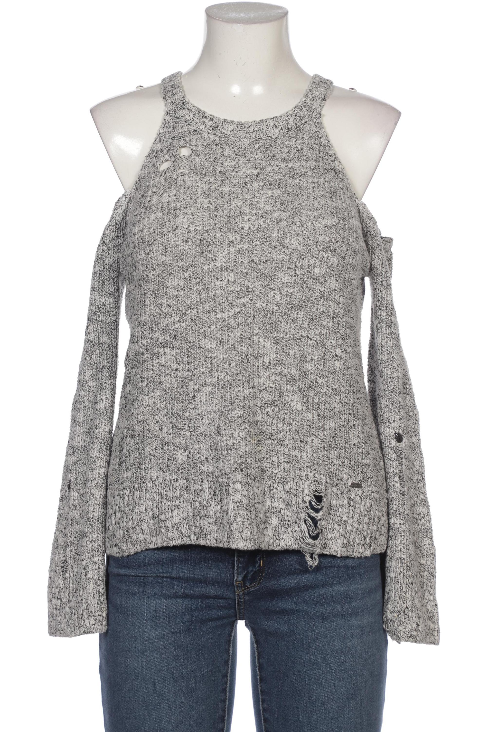 

Hollister Damen Pullover, grau