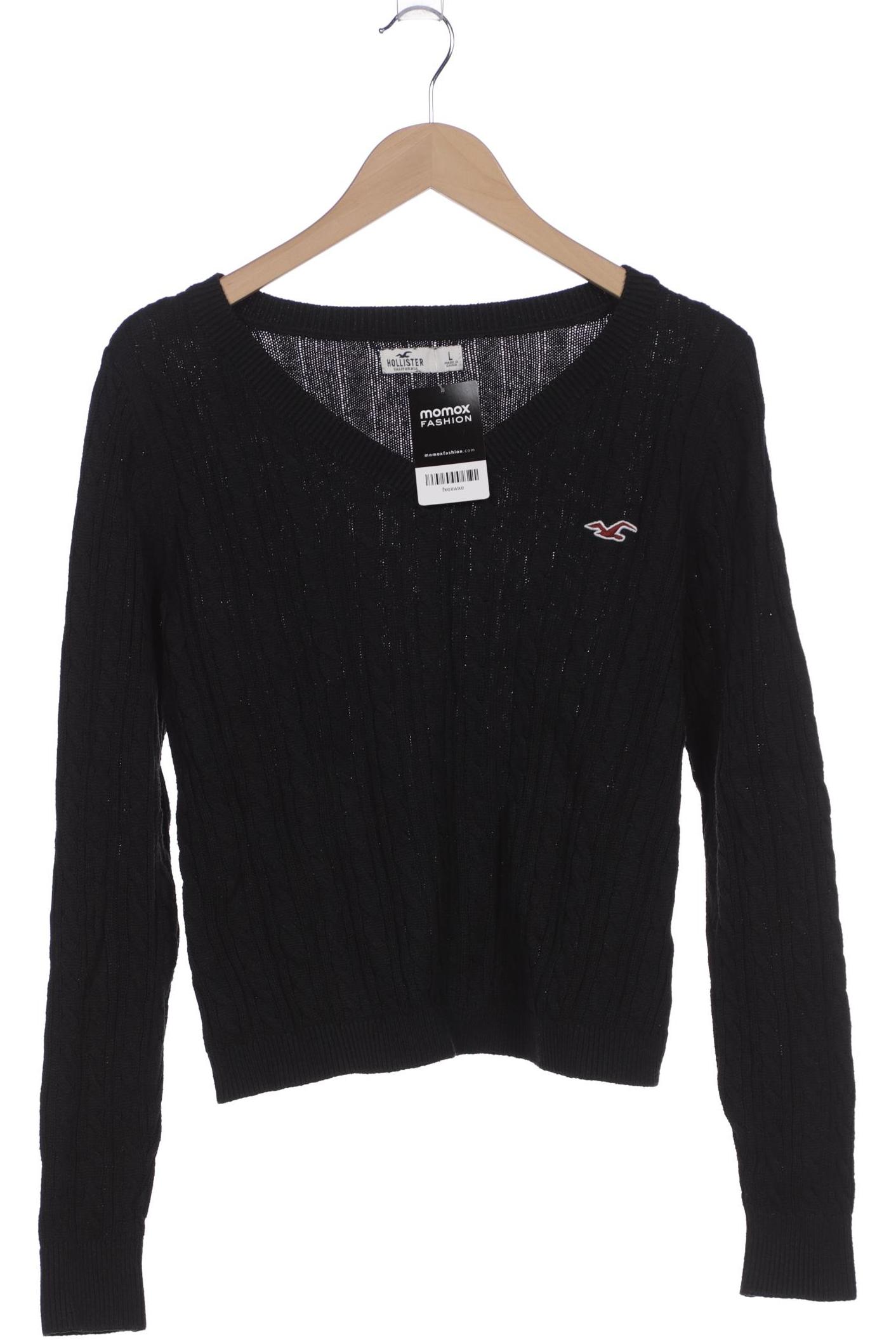 

Hollister Damen Pullover, schwarz, Gr. 42