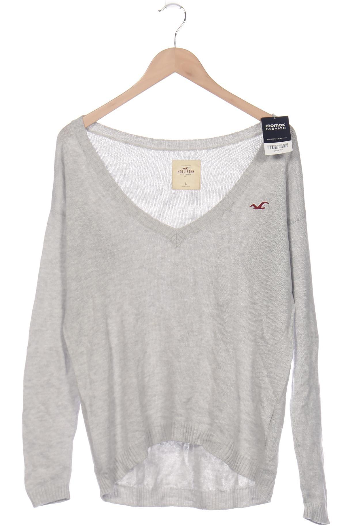 

Hollister Damen Pullover, grau, Gr. 42