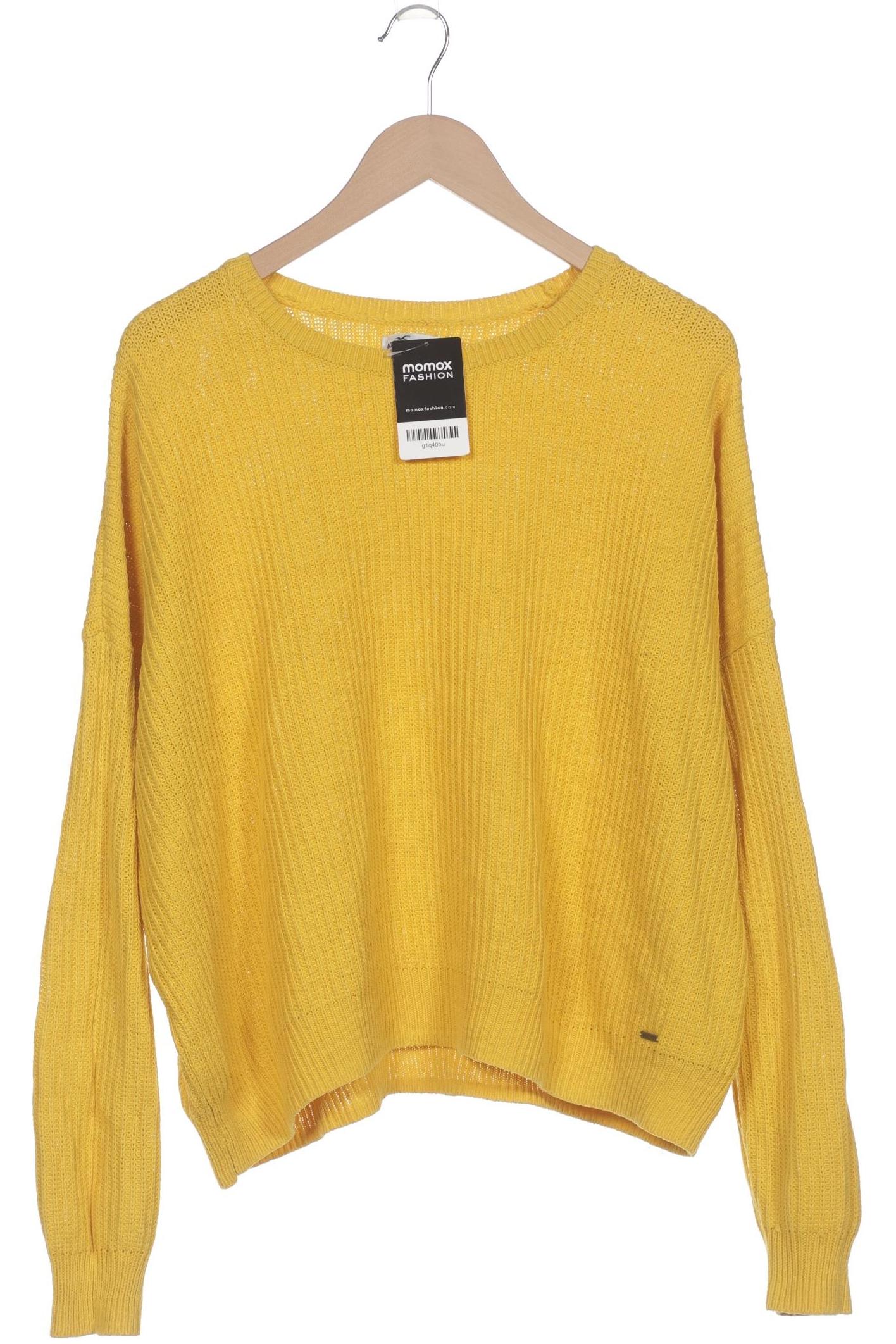 

Hollister Damen Pullover, gelb, Gr. 42