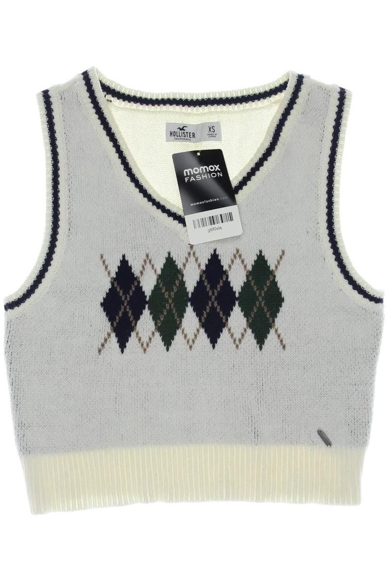 

Hollister Damen Pullover, weiß, Gr. 34