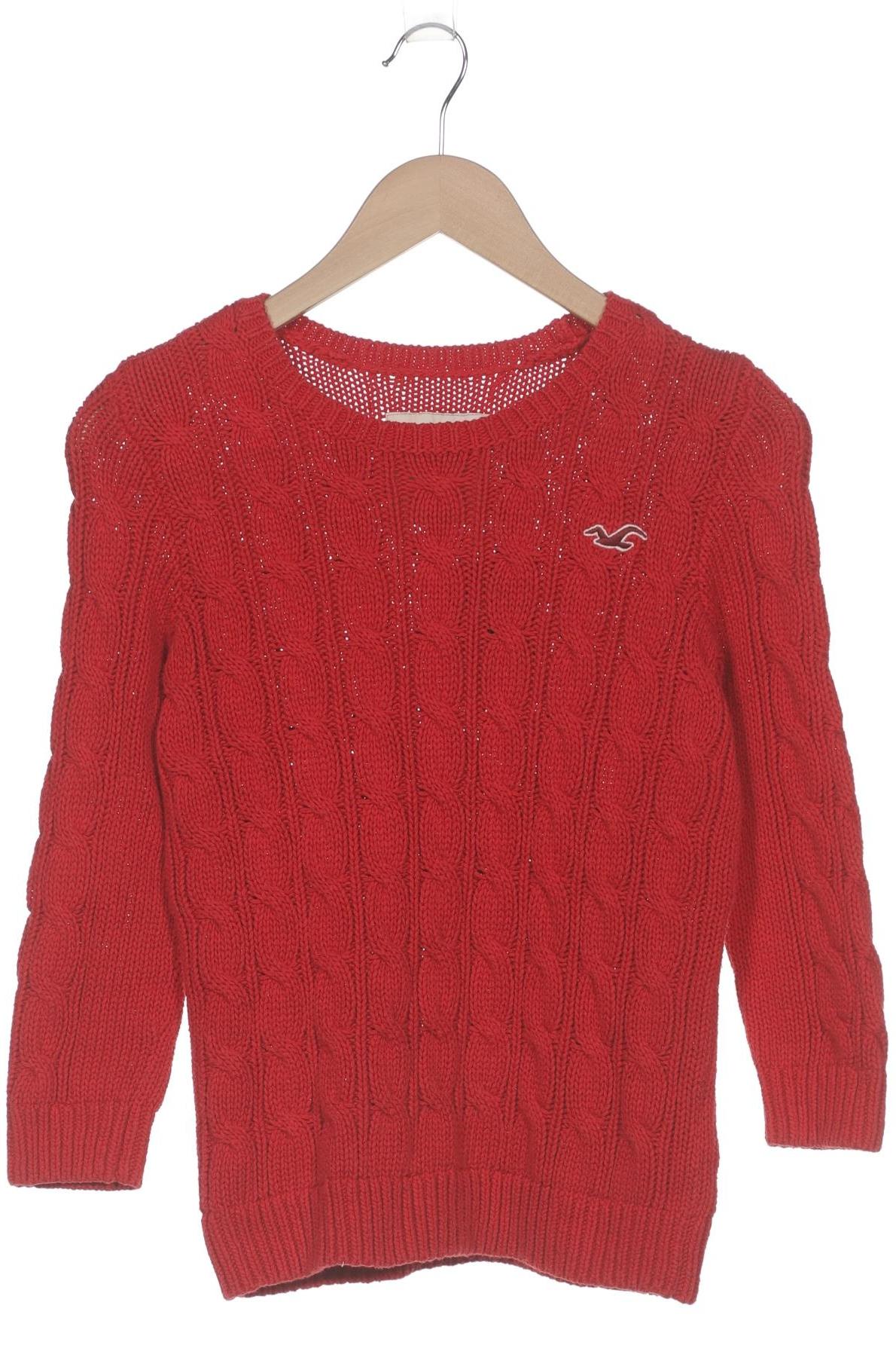 

Hollister Damen Pullover, rot, Gr. 38