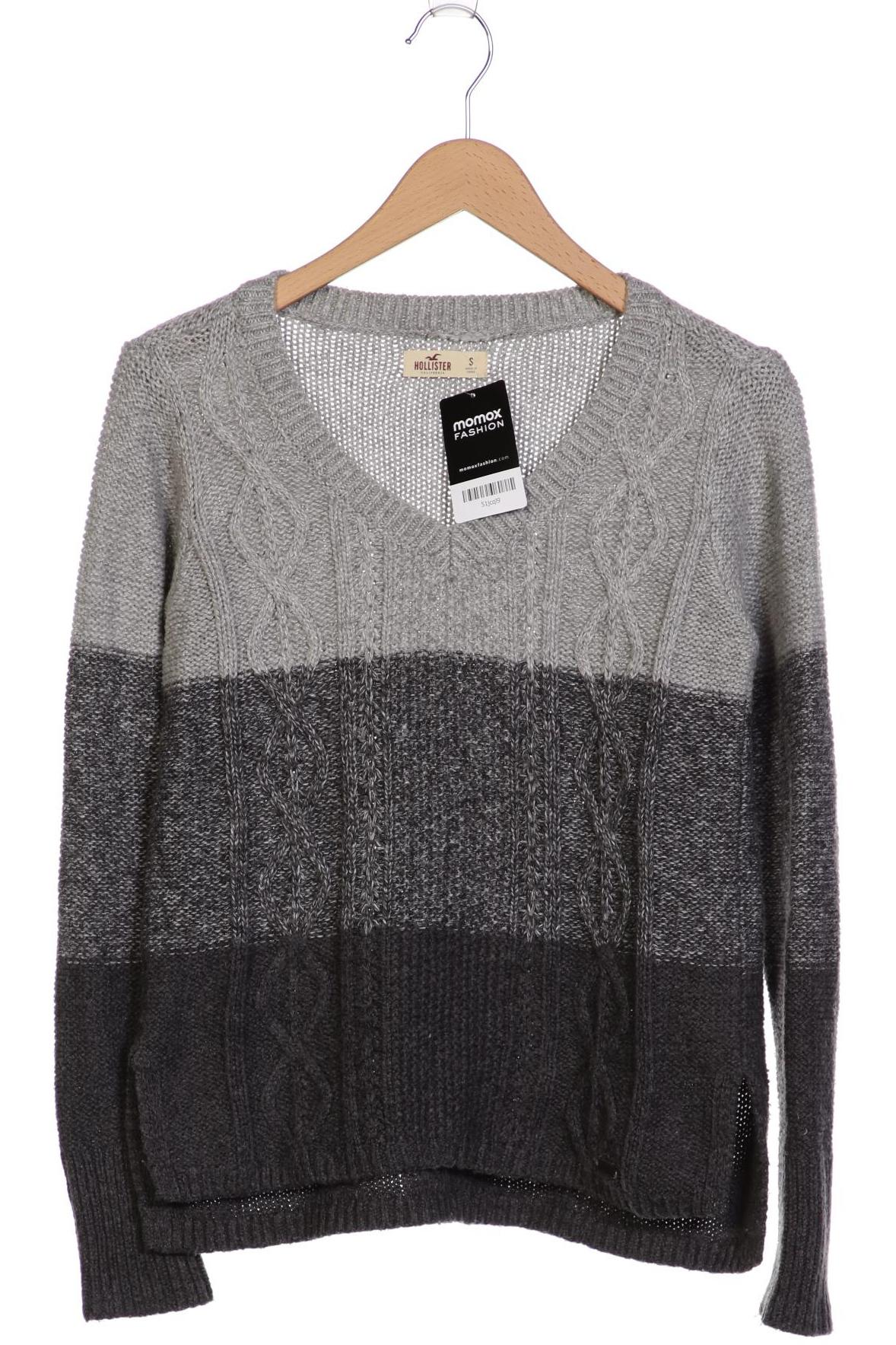 

Hollister Damen Pullover, grau