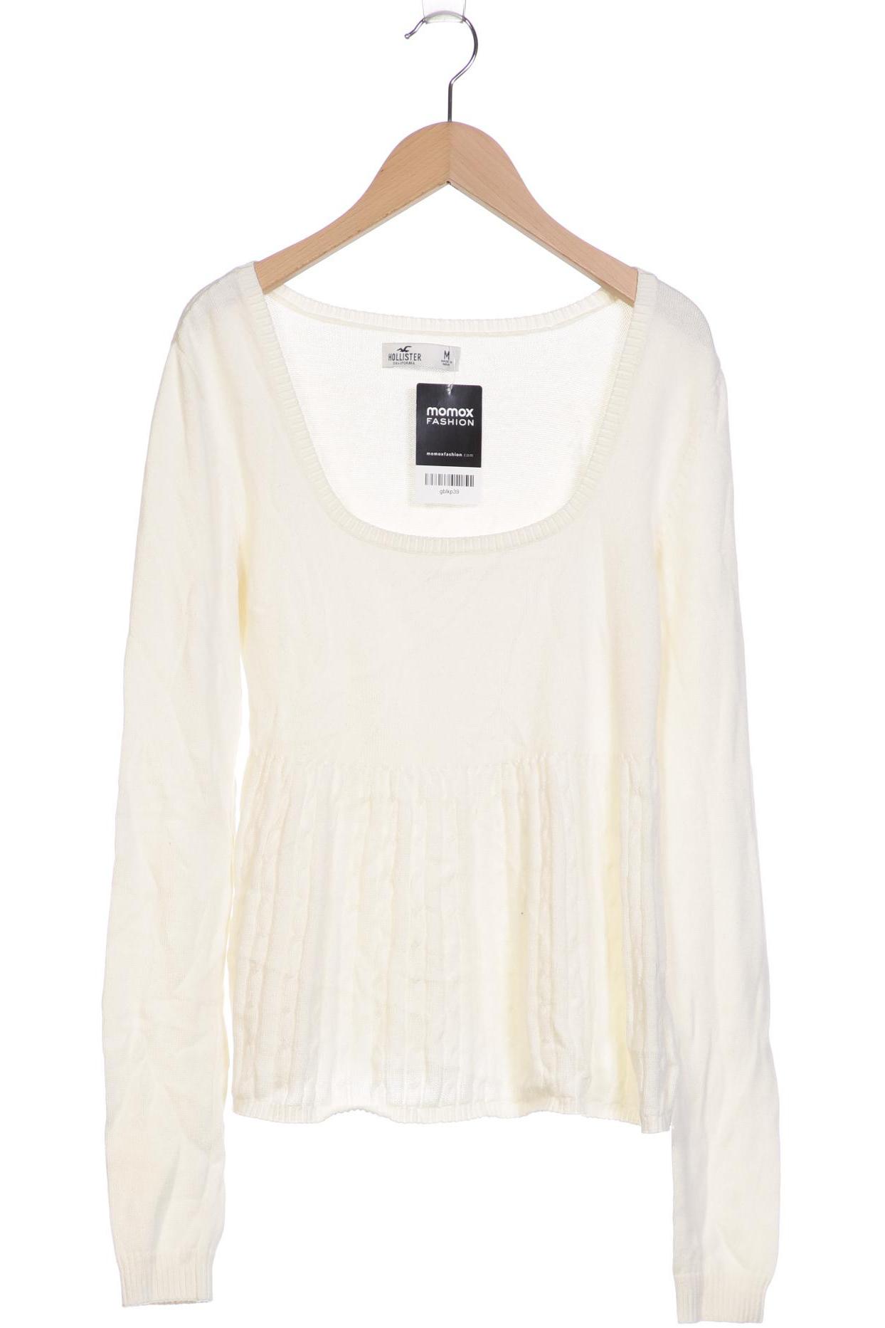 

Hollister Damen Pullover, cremeweiß, Gr. 38