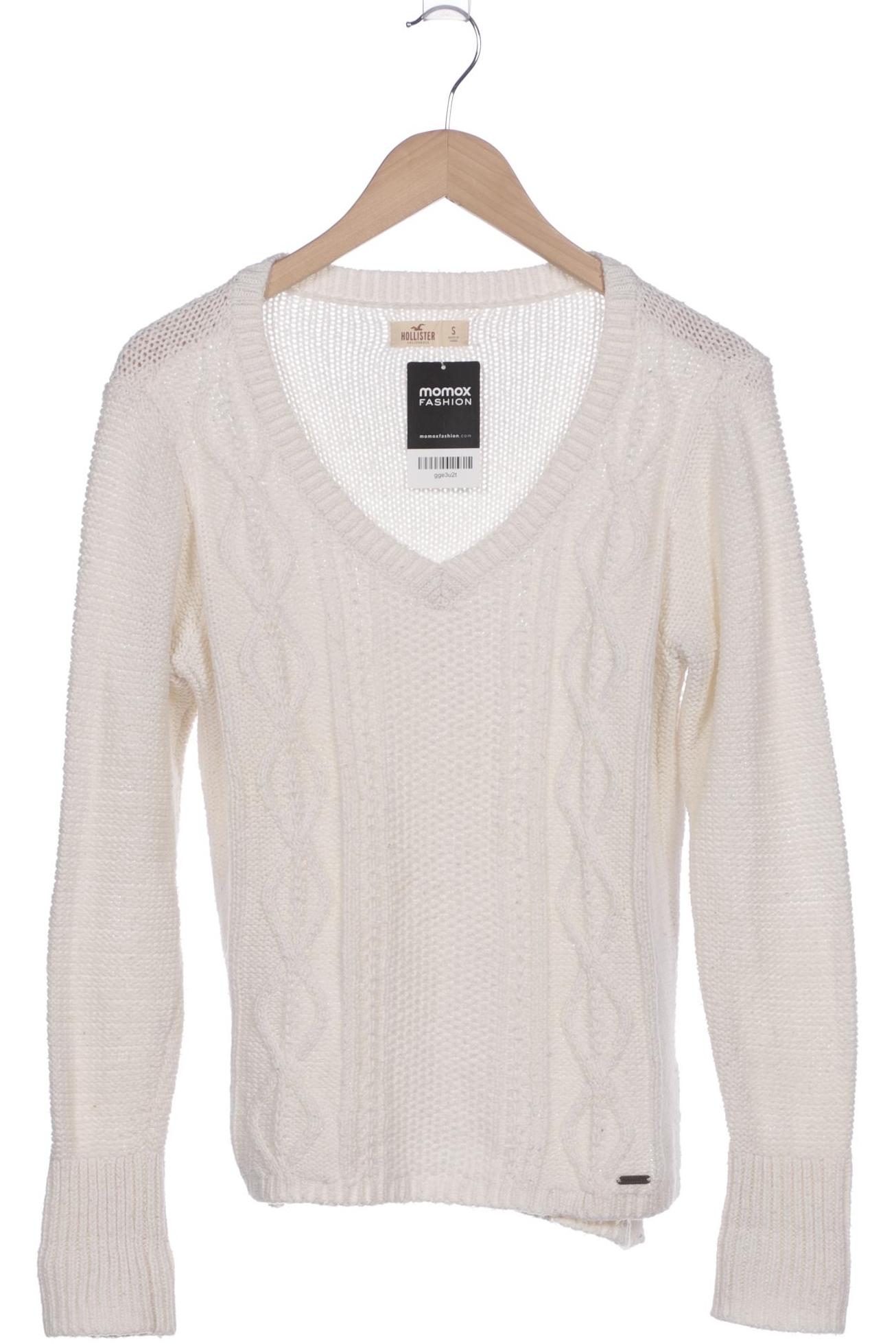 

Hollister Damen Pullover, cremeweiß, Gr. 36