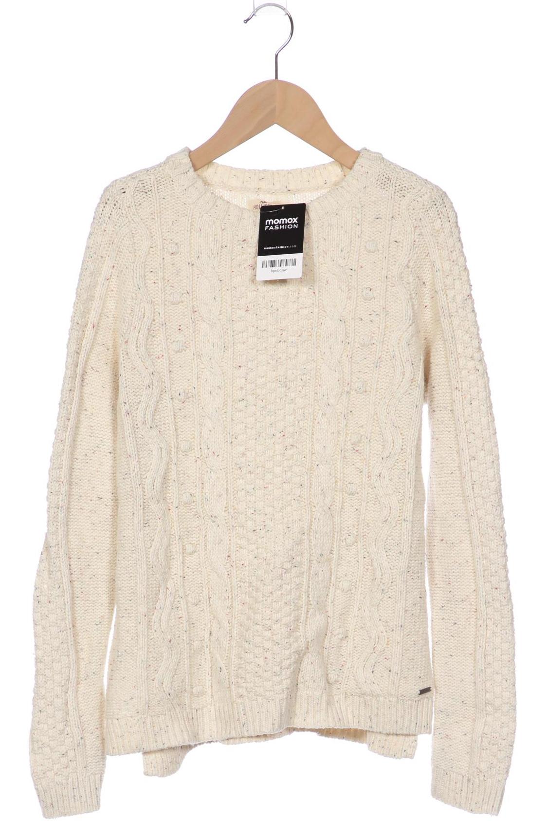 

Hollister Damen Pullover, cremeweiß, Gr. 38