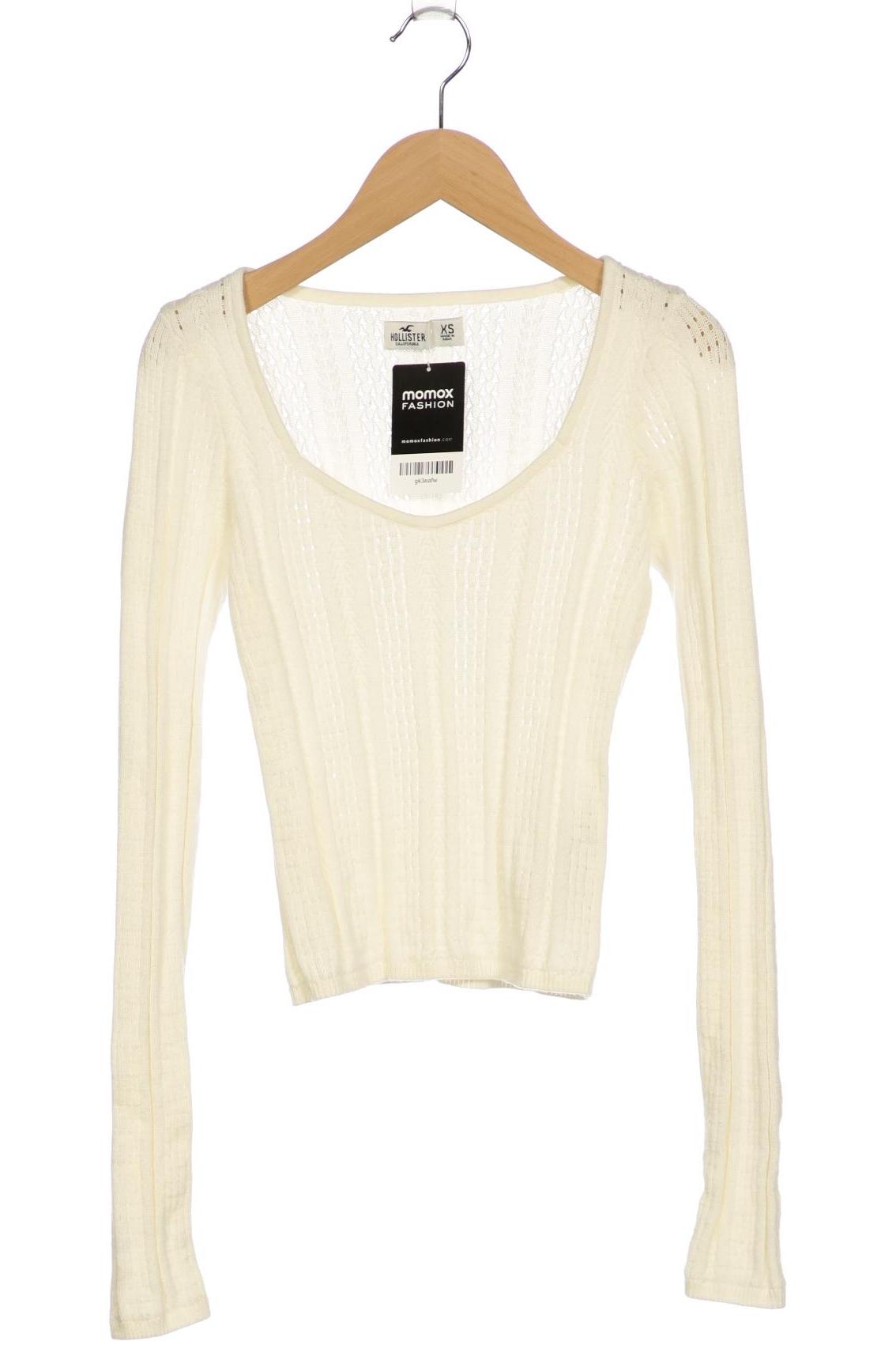 

Hollister Damen Pullover, weiß, Gr. 34