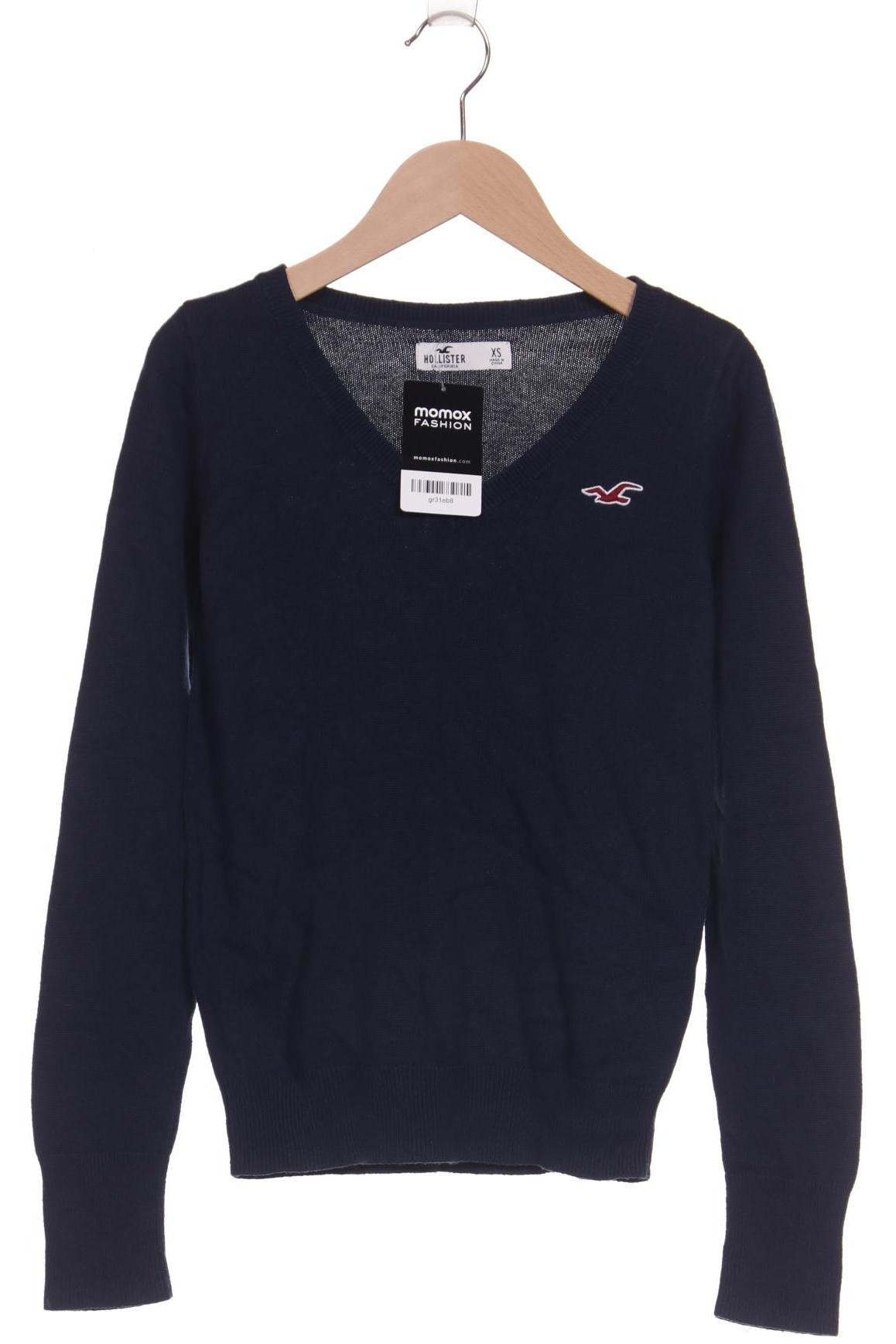 

Hollister Damen Pullover, marineblau, Gr. 34