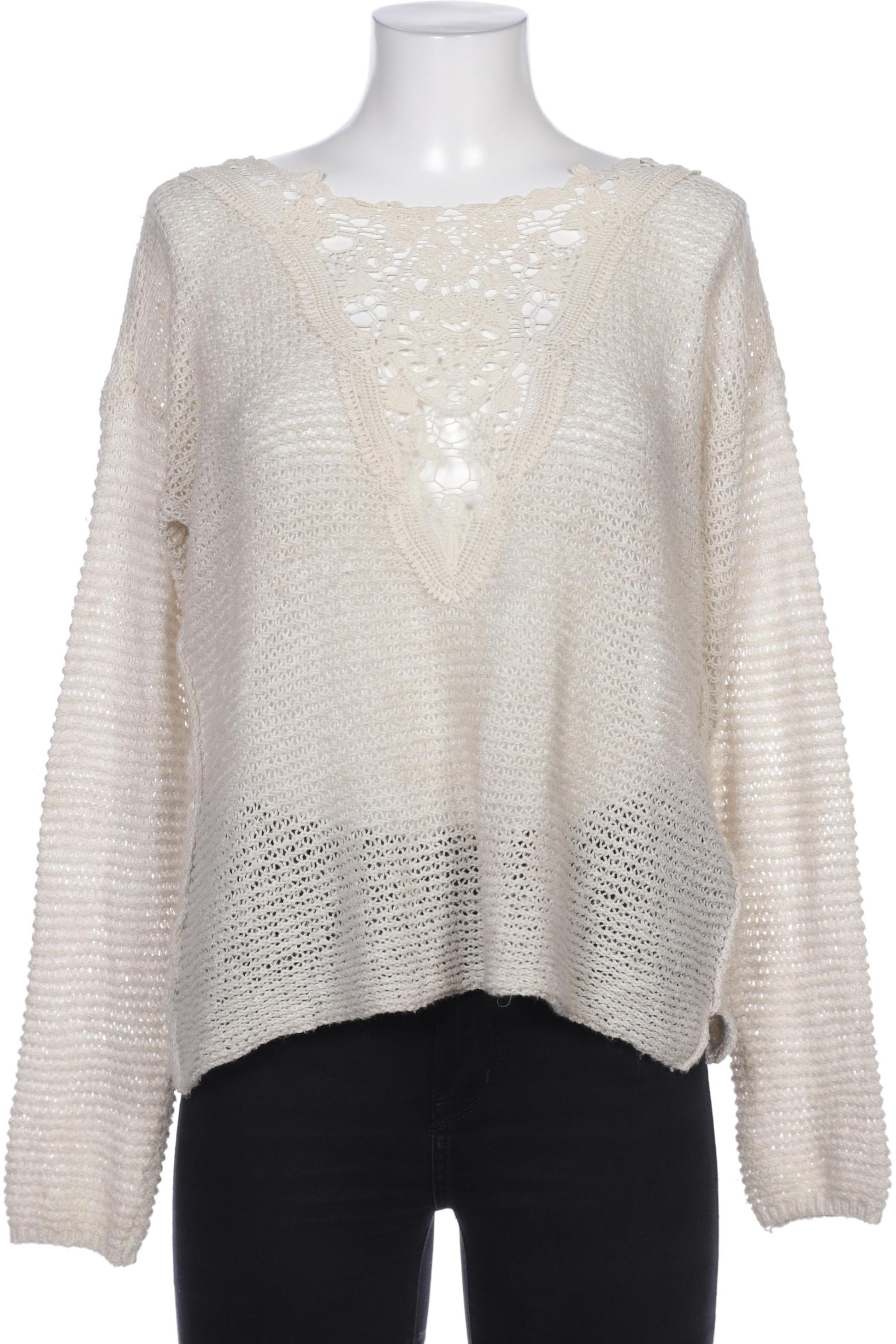 

Hollister Damen Pullover, cremeweiß, Gr. 38
