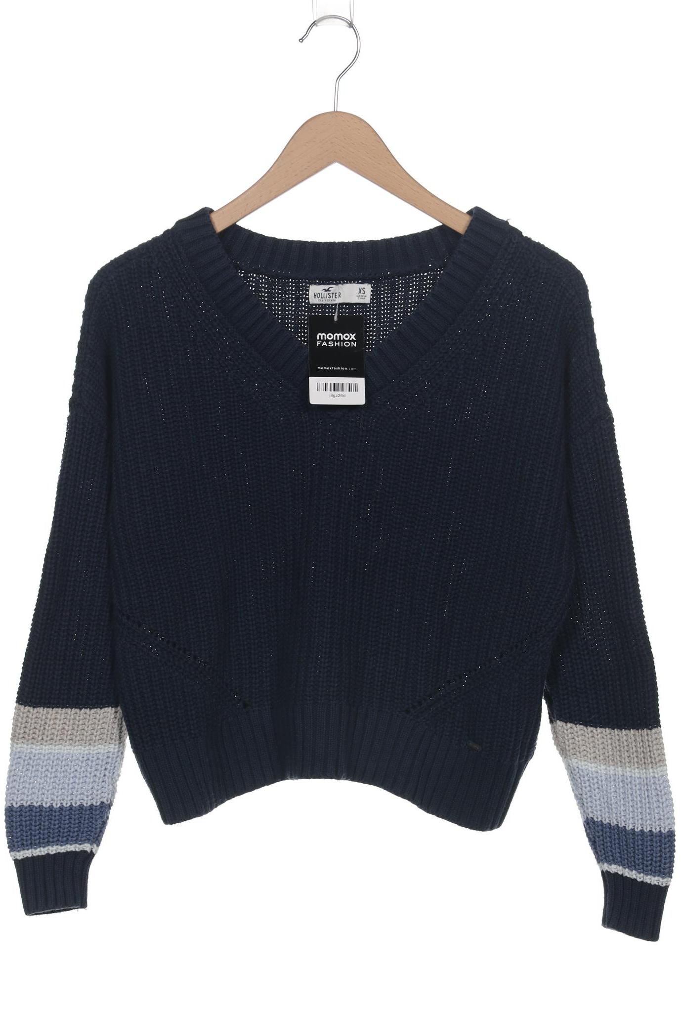 

Hollister Damen Pullover, marineblau, Gr. 34