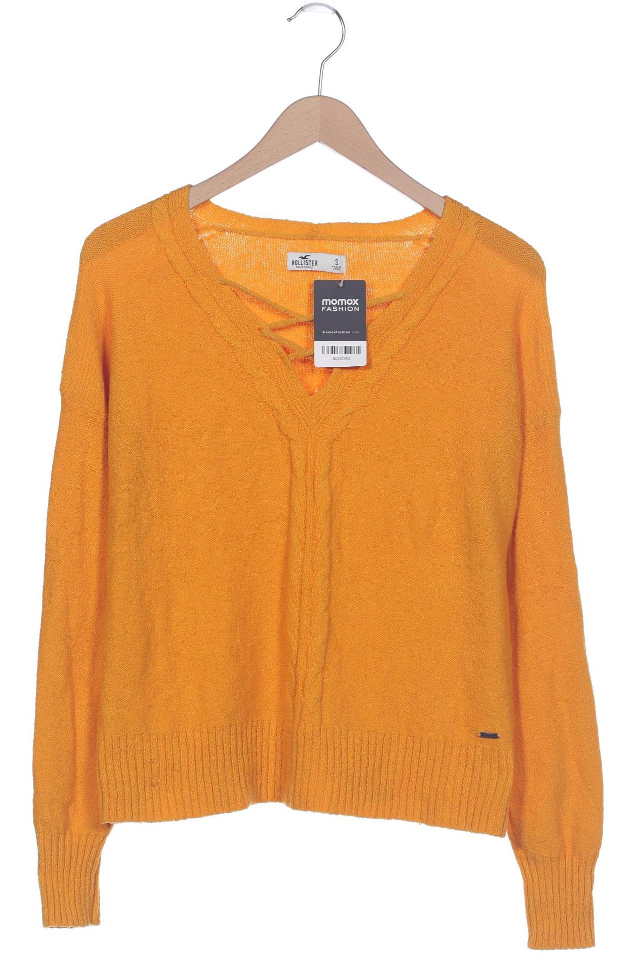 

Hollister Damen Pullover, gelb, Gr. 36