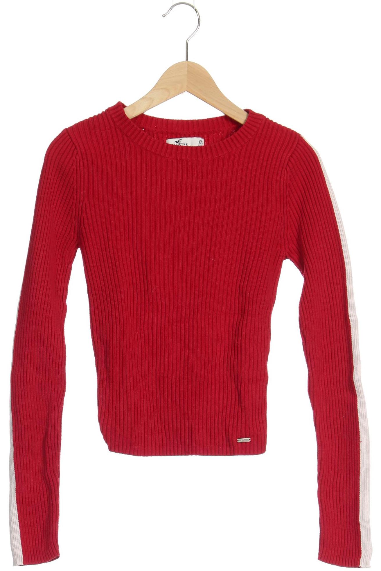 

Hollister Damen Pullover, rot, Gr. 34
