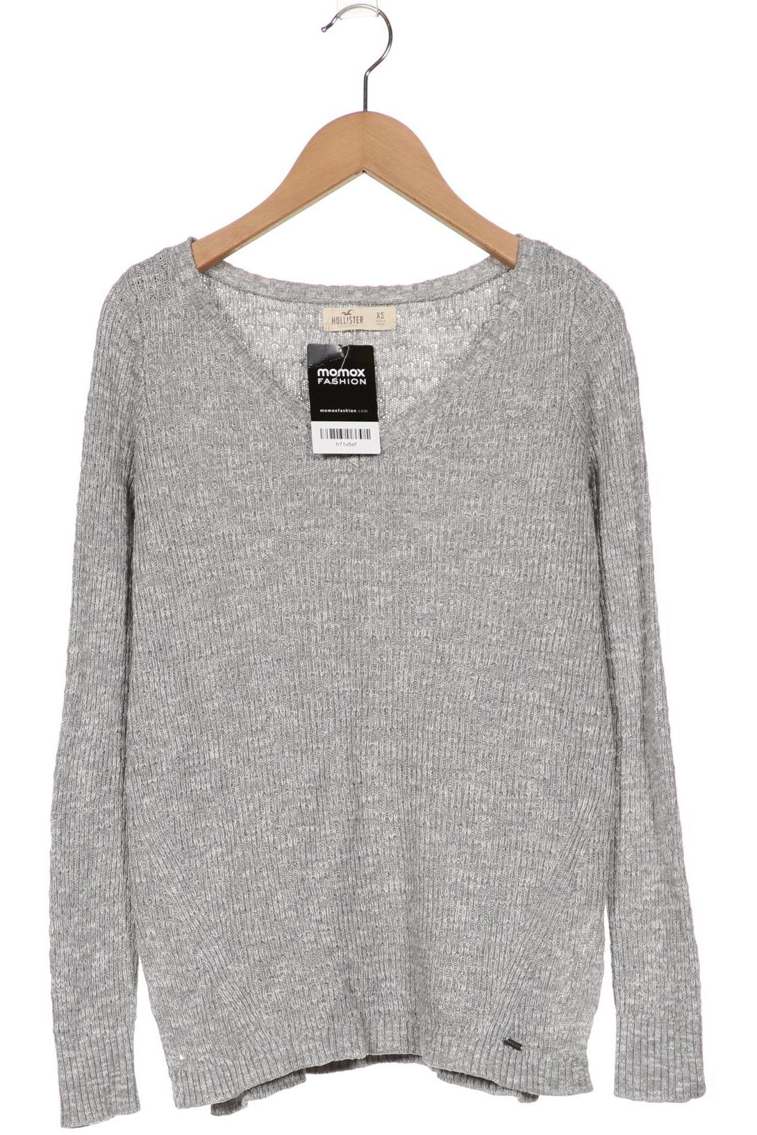 

Hollister Damen Pullover, grau