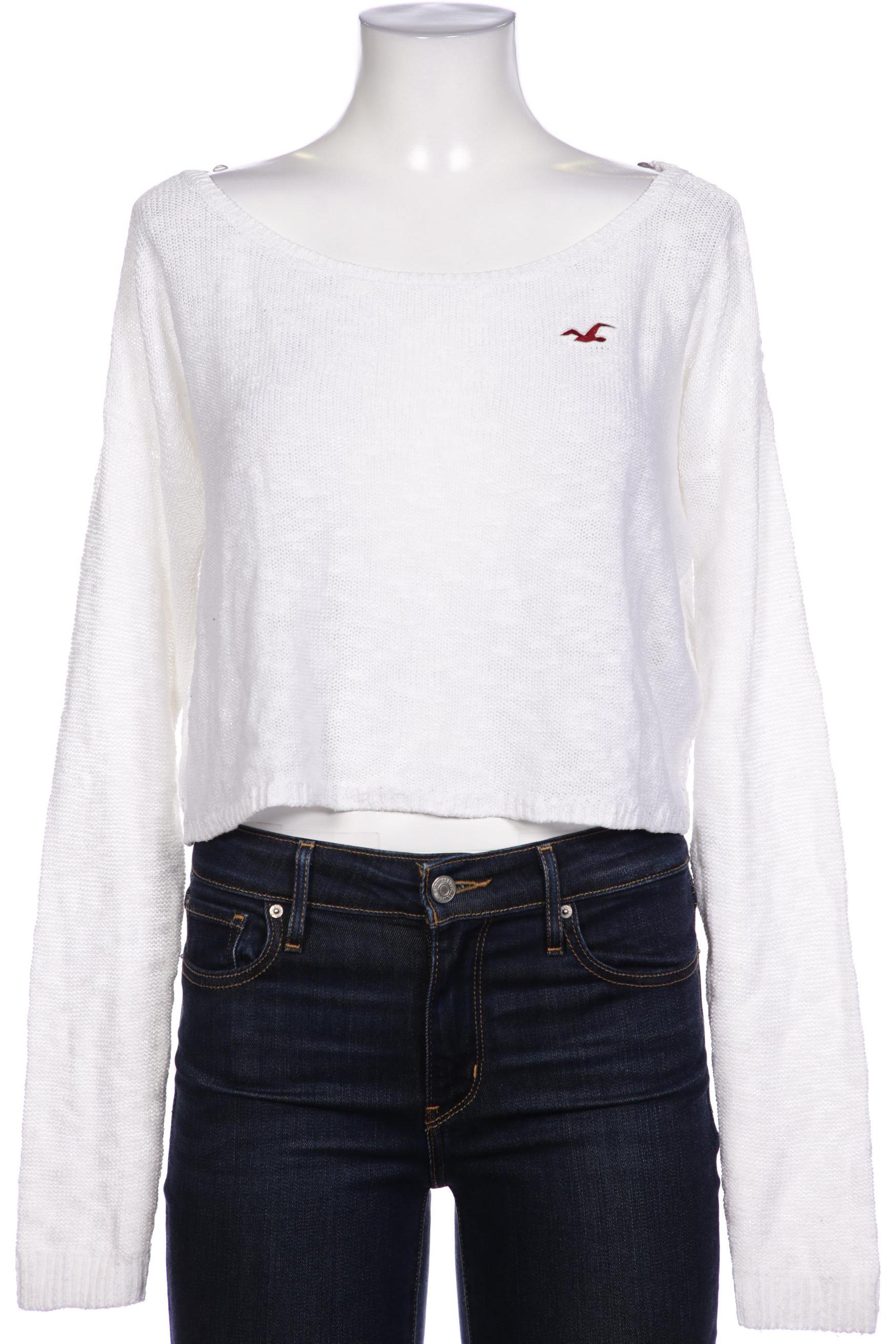 

Hollister Damen Pullover, weiß, Gr. 38