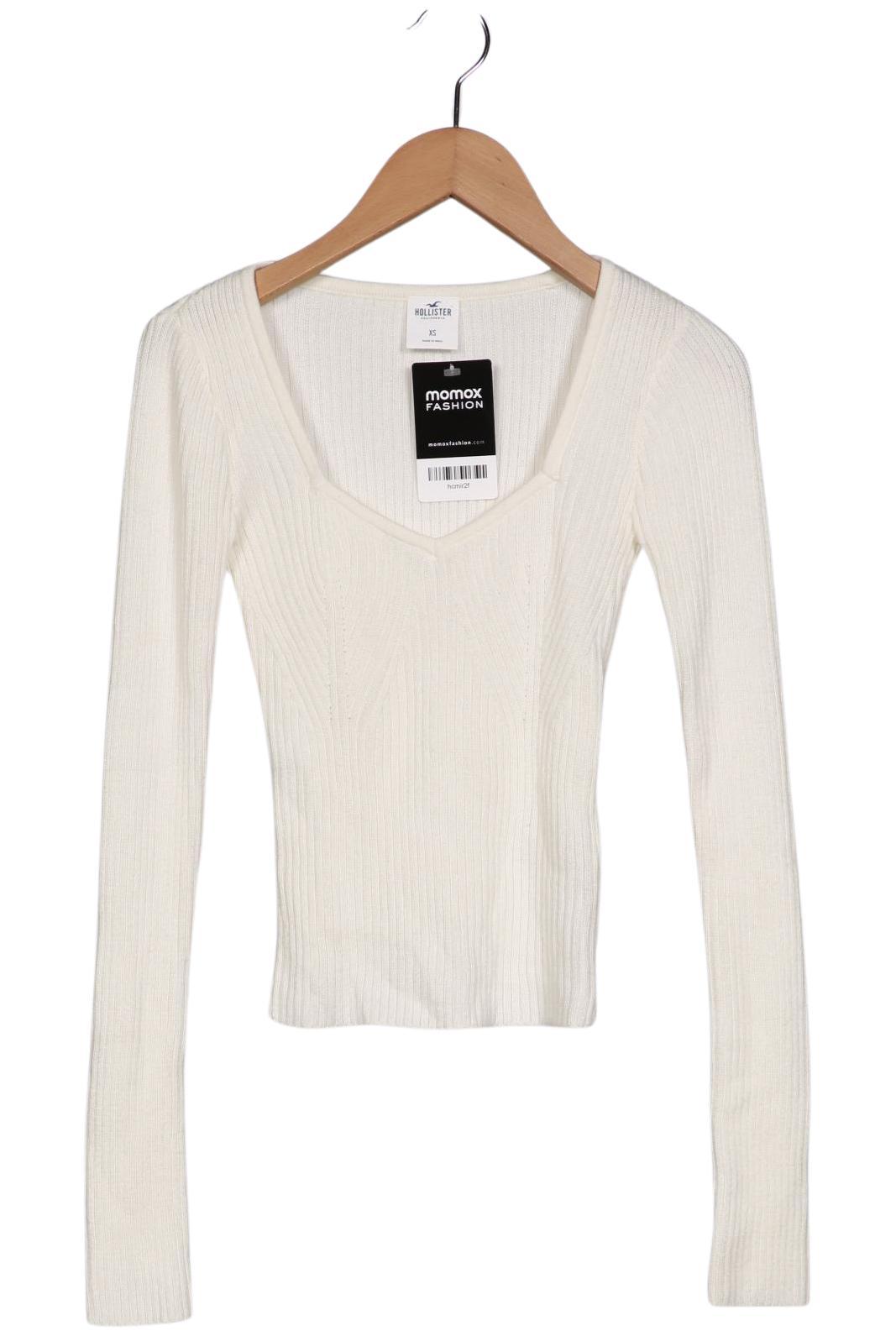 

Hollister Damen Pullover, cremeweiß, Gr. 34