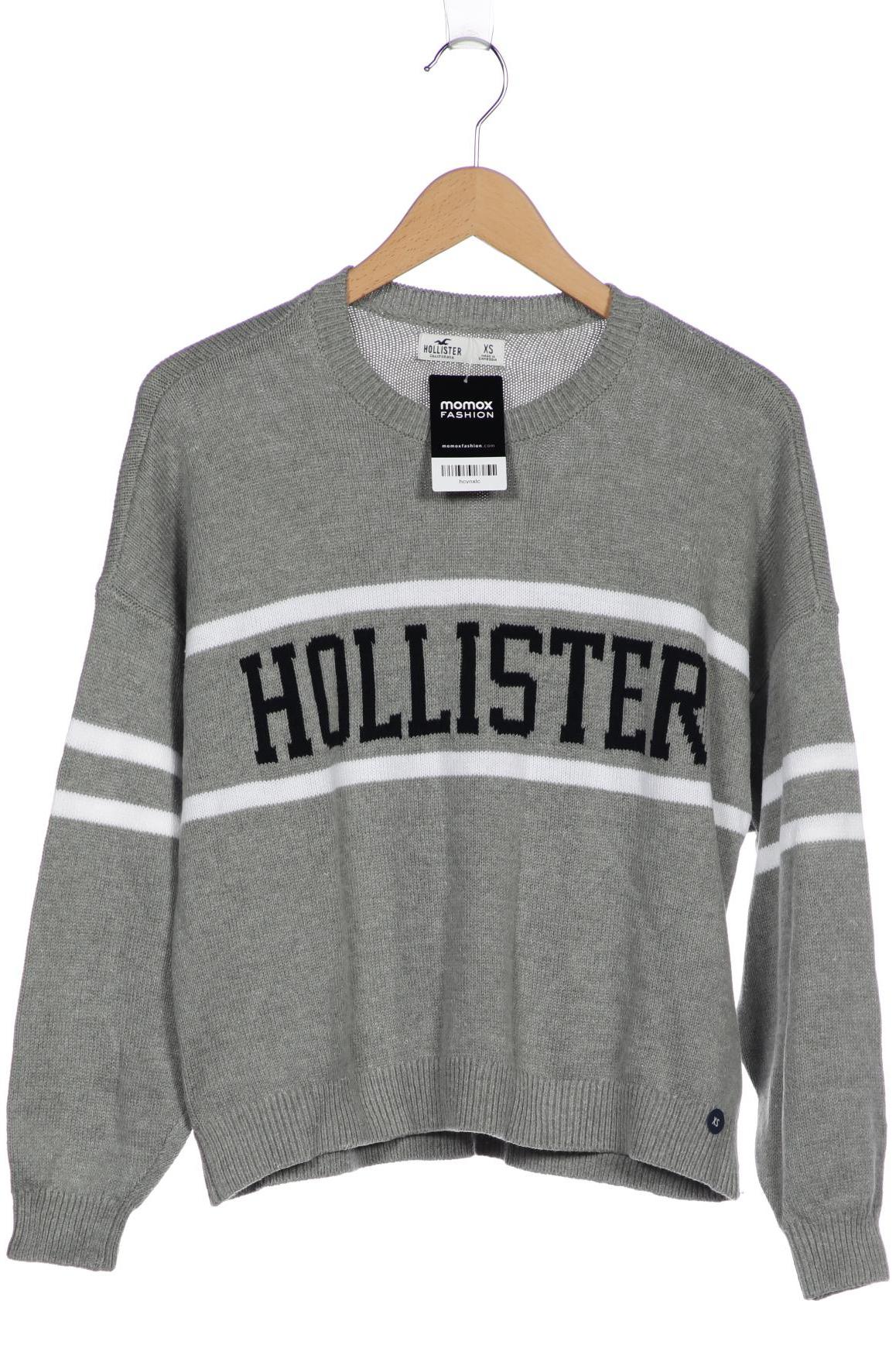 

Hollister Damen Pullover, grau