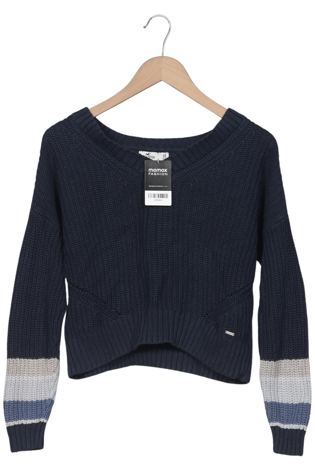 

Hollister Damen Pullover, marineblau, Gr. 34