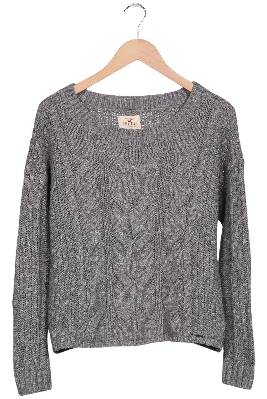 

Hollister Damen Pullover, grau, Gr. 38