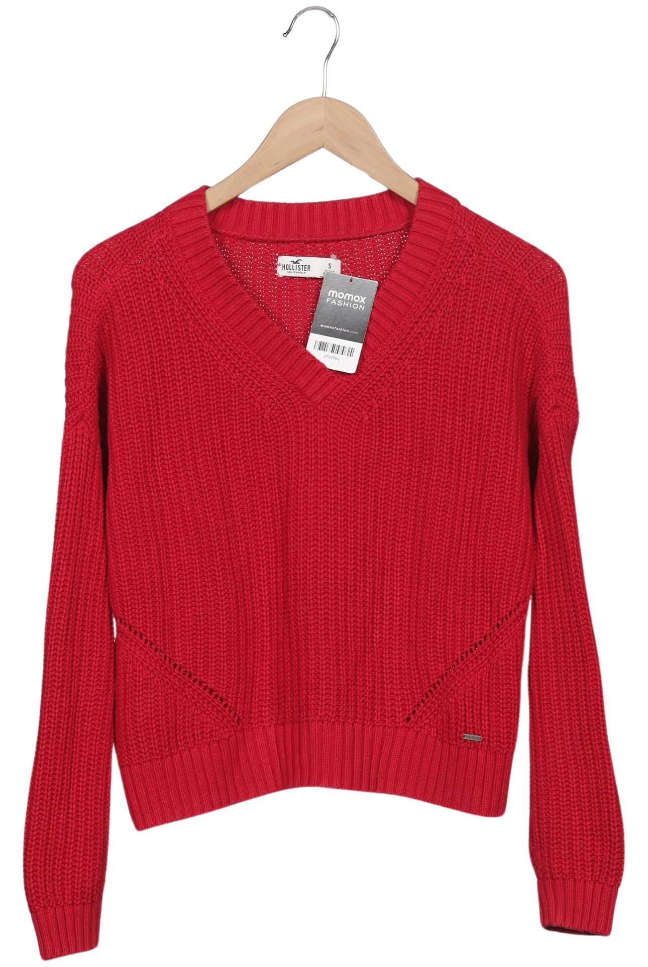 

Hollister Damen Pullover, rot, Gr. 36