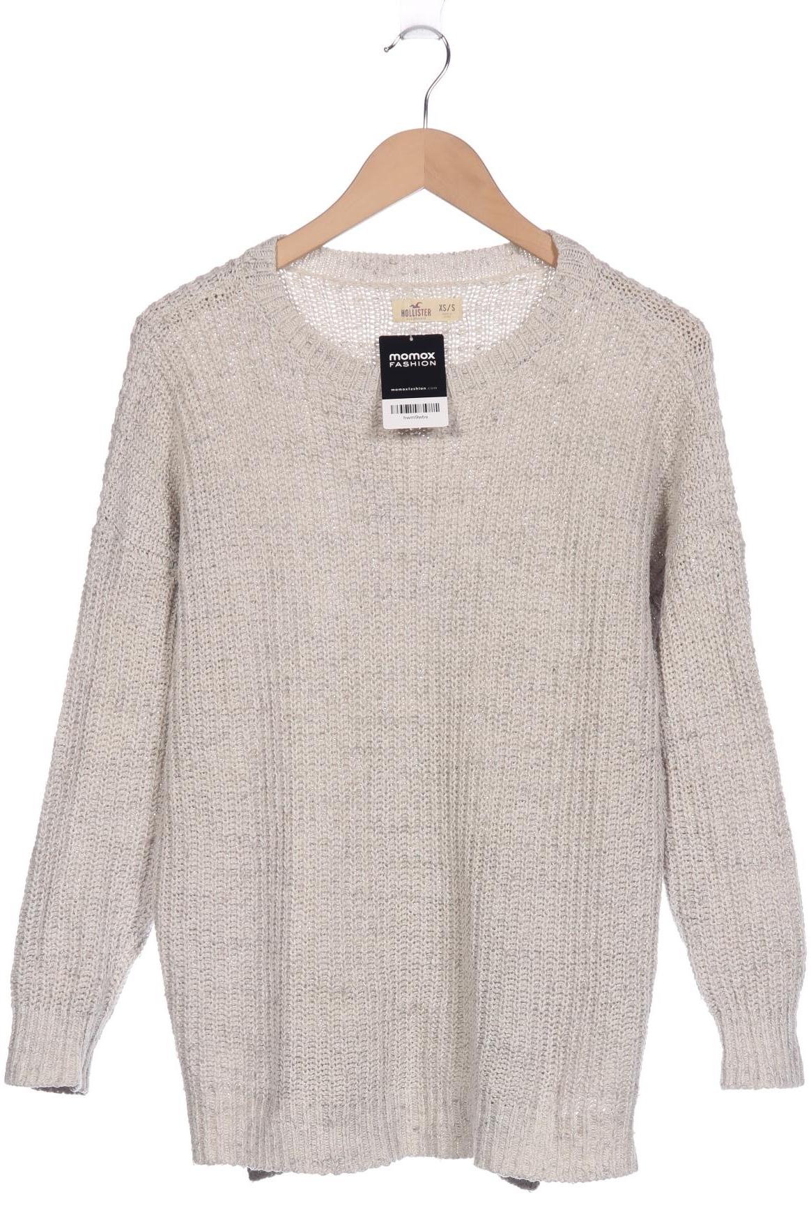 

Hollister Damen Pullover, grau, Gr. 34