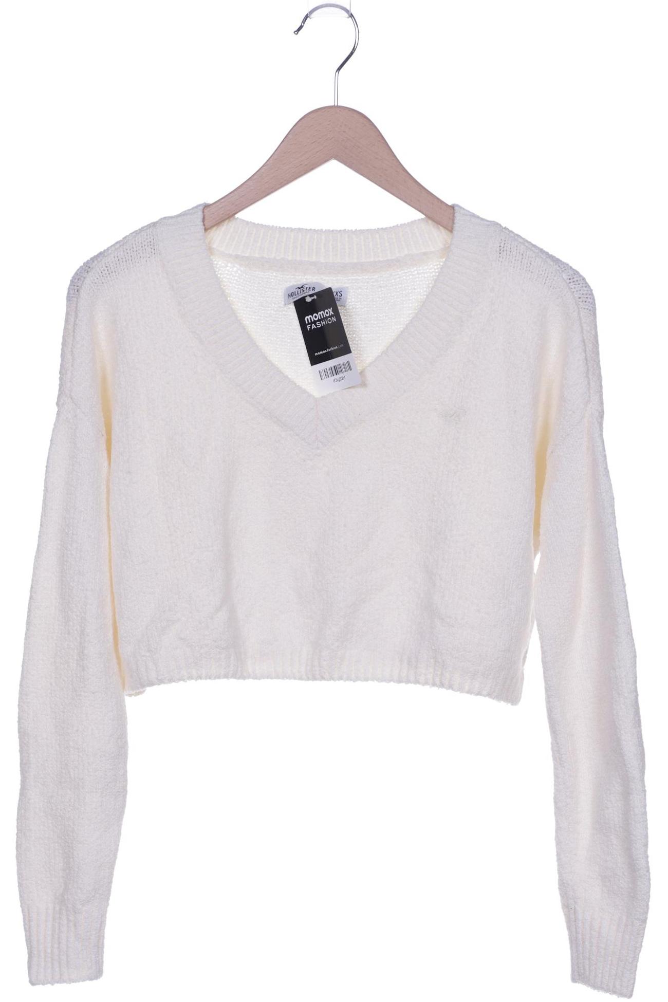 

Hollister Damen Pullover, cremeweiß, Gr. 32