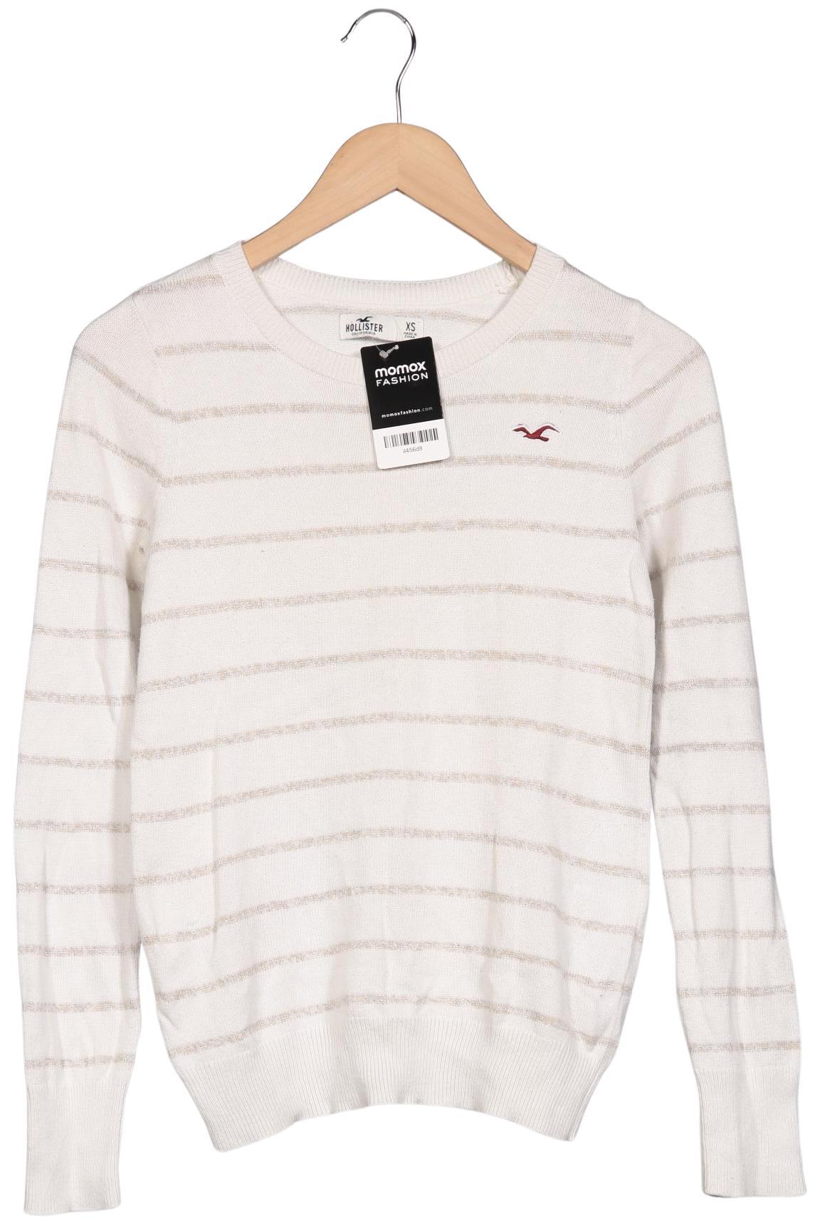 

Hollister Damen Pullover, cremeweiß, Gr. 34