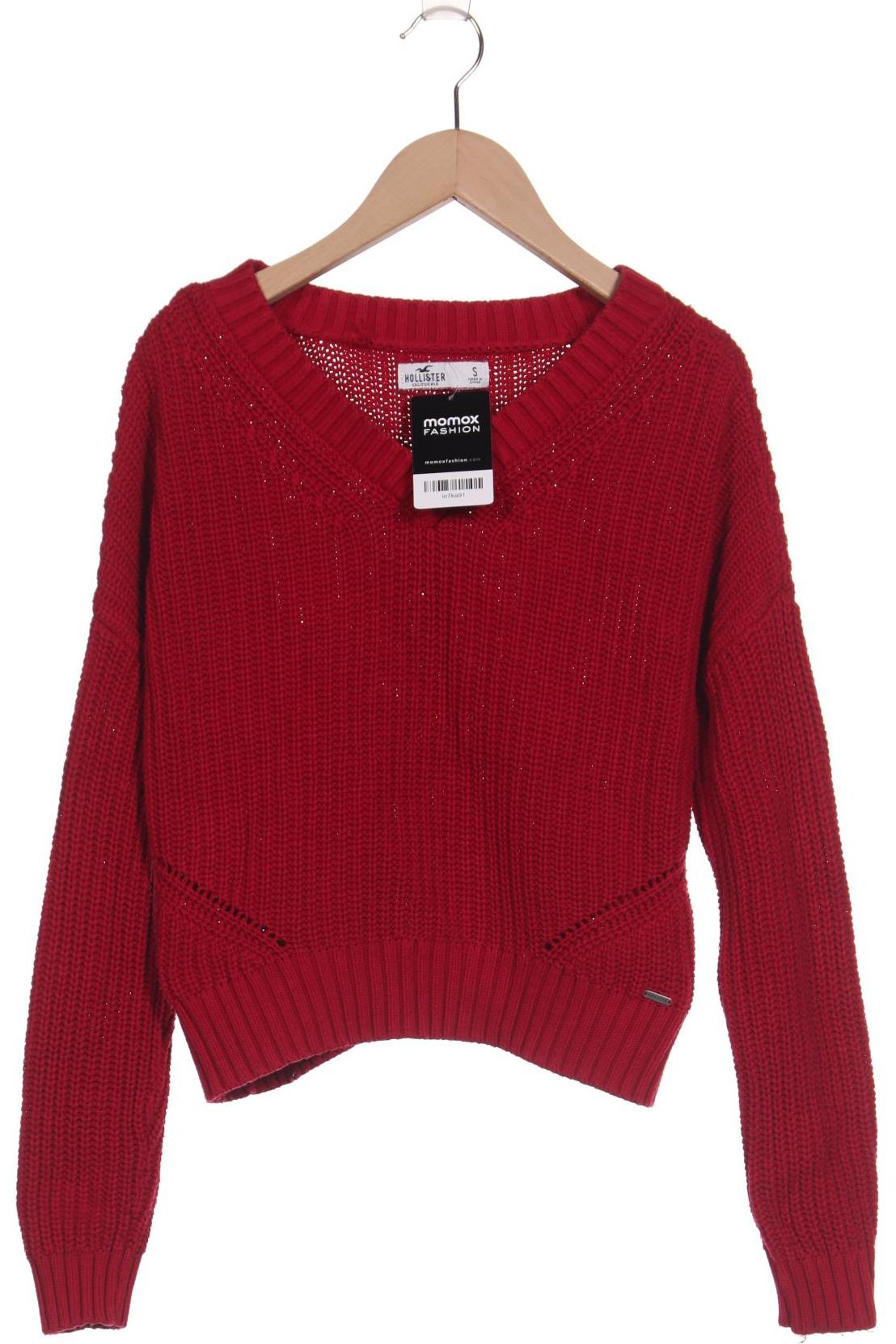 

Hollister Damen Pullover, rot, Gr. 36