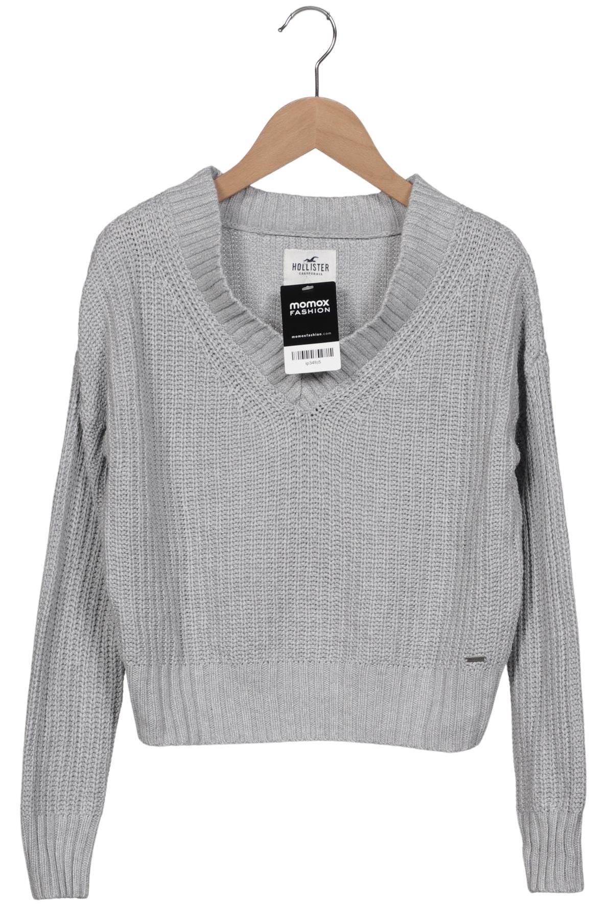 

Hollister Damen Pullover, grau, Gr. 34